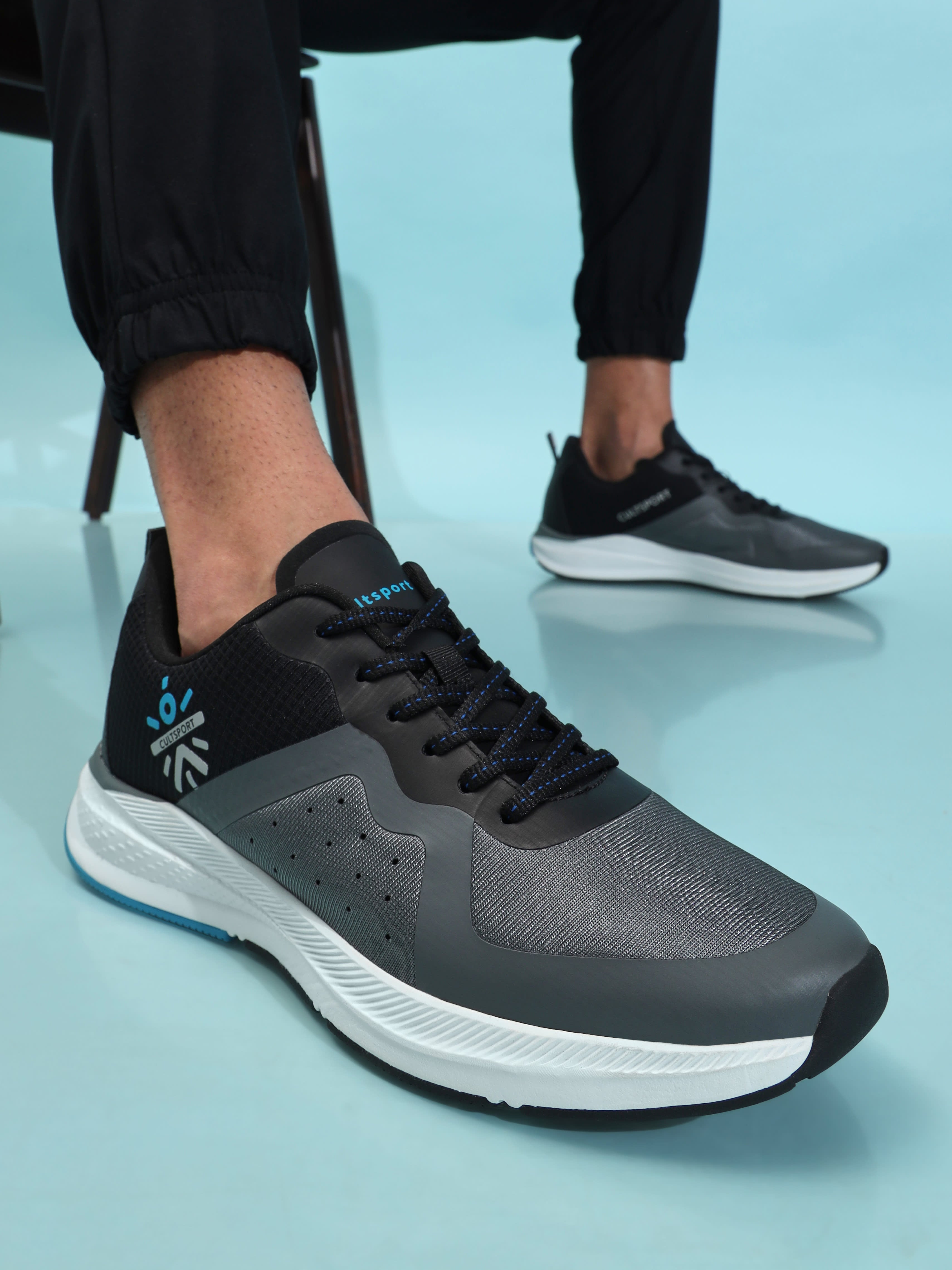 cult Speedster Men Running Shoes - Grey