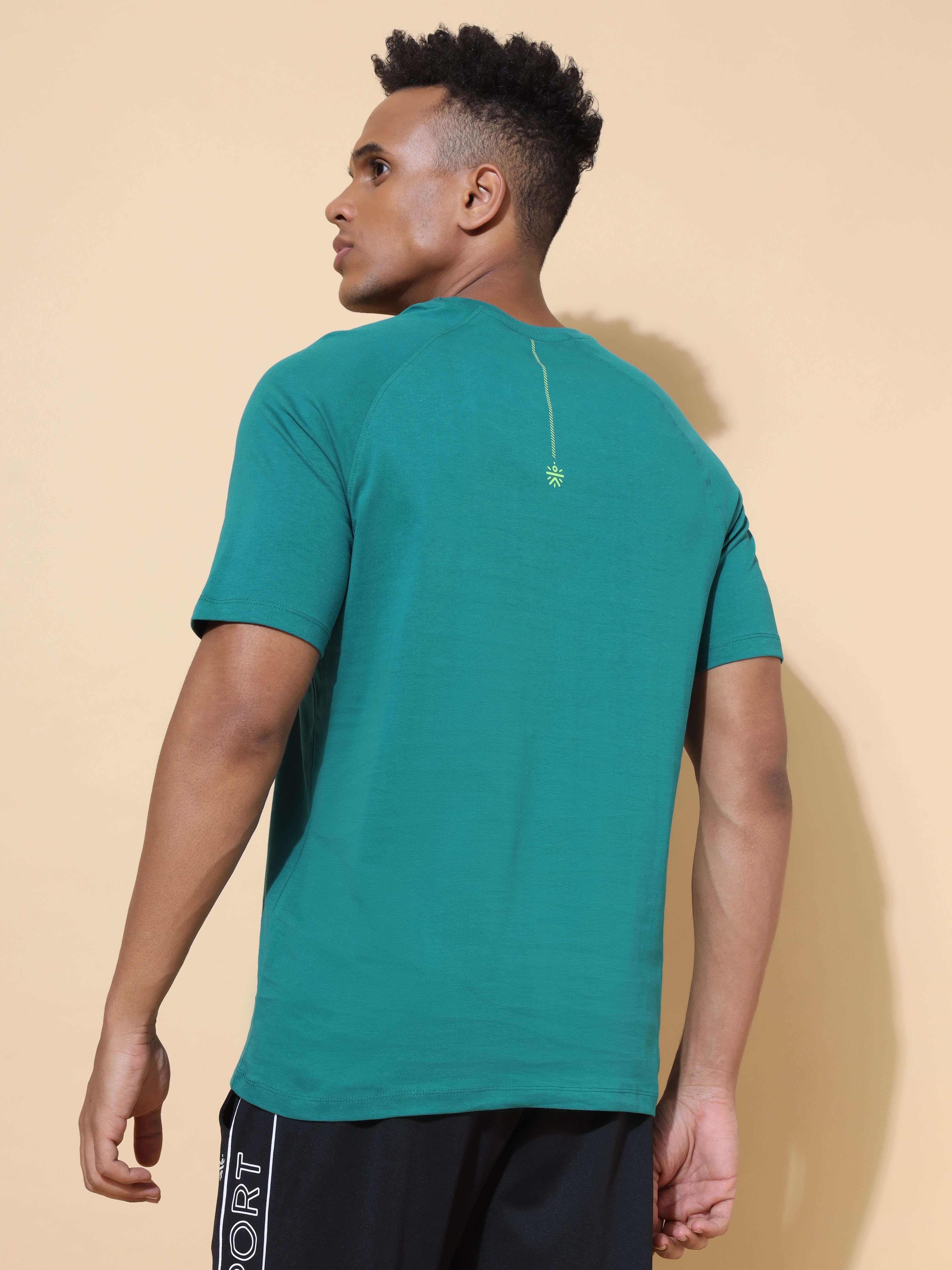 Raglan Sleeve Comfort T-shirt with Graphic