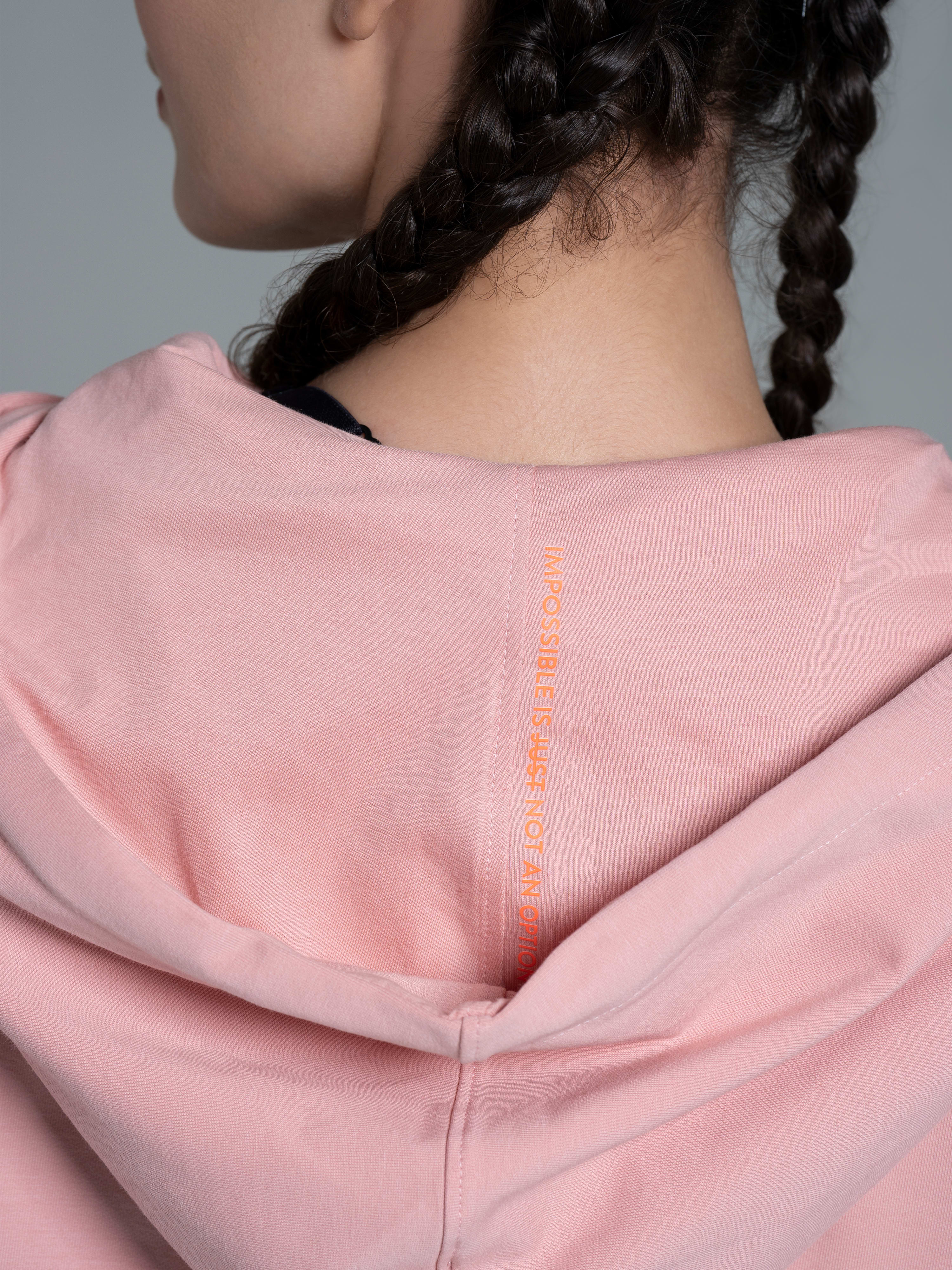 Flexoft Women's Cropped Hooded Sweatshirt