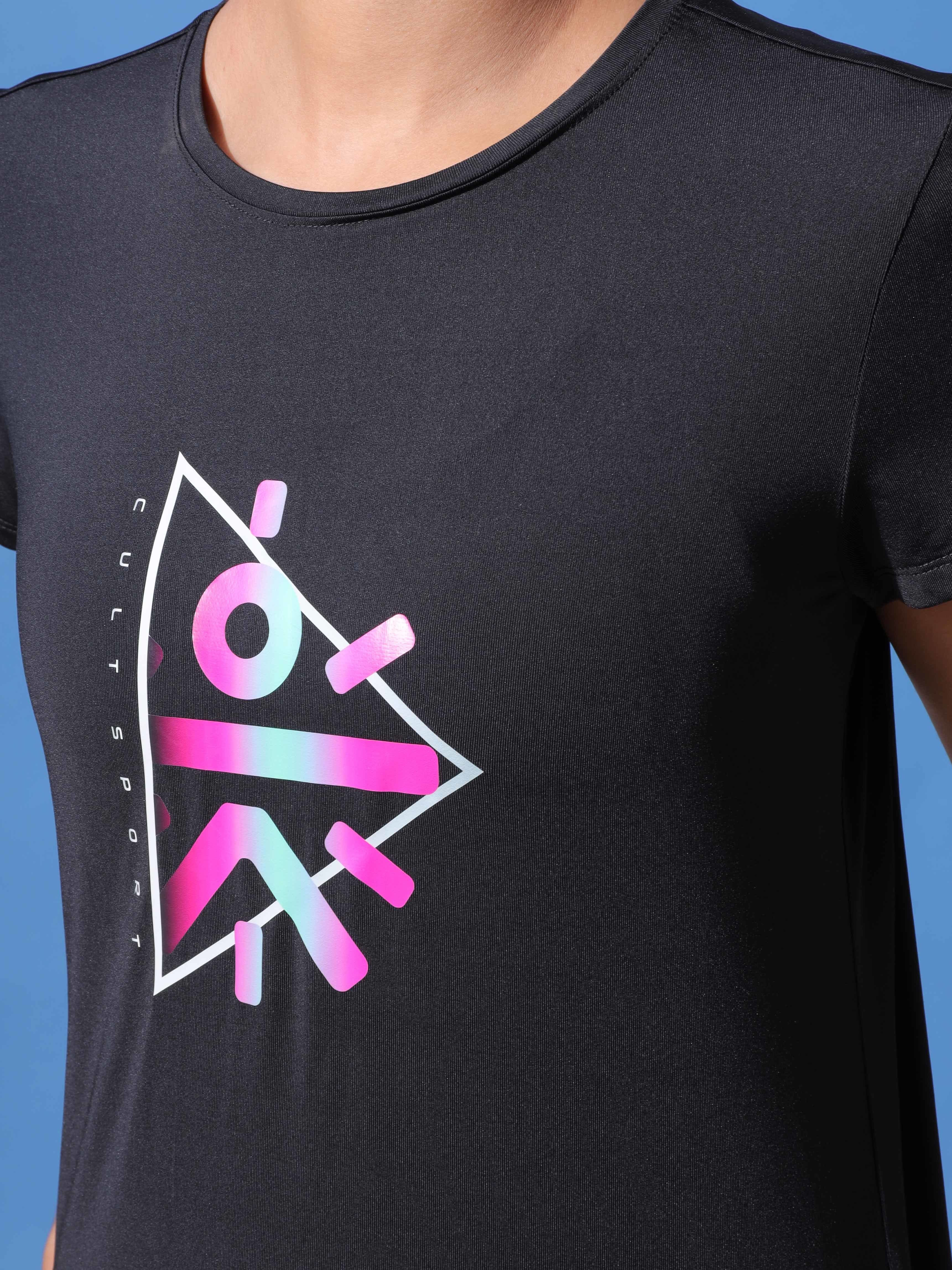 Ombre Logo Graphic T-shirt