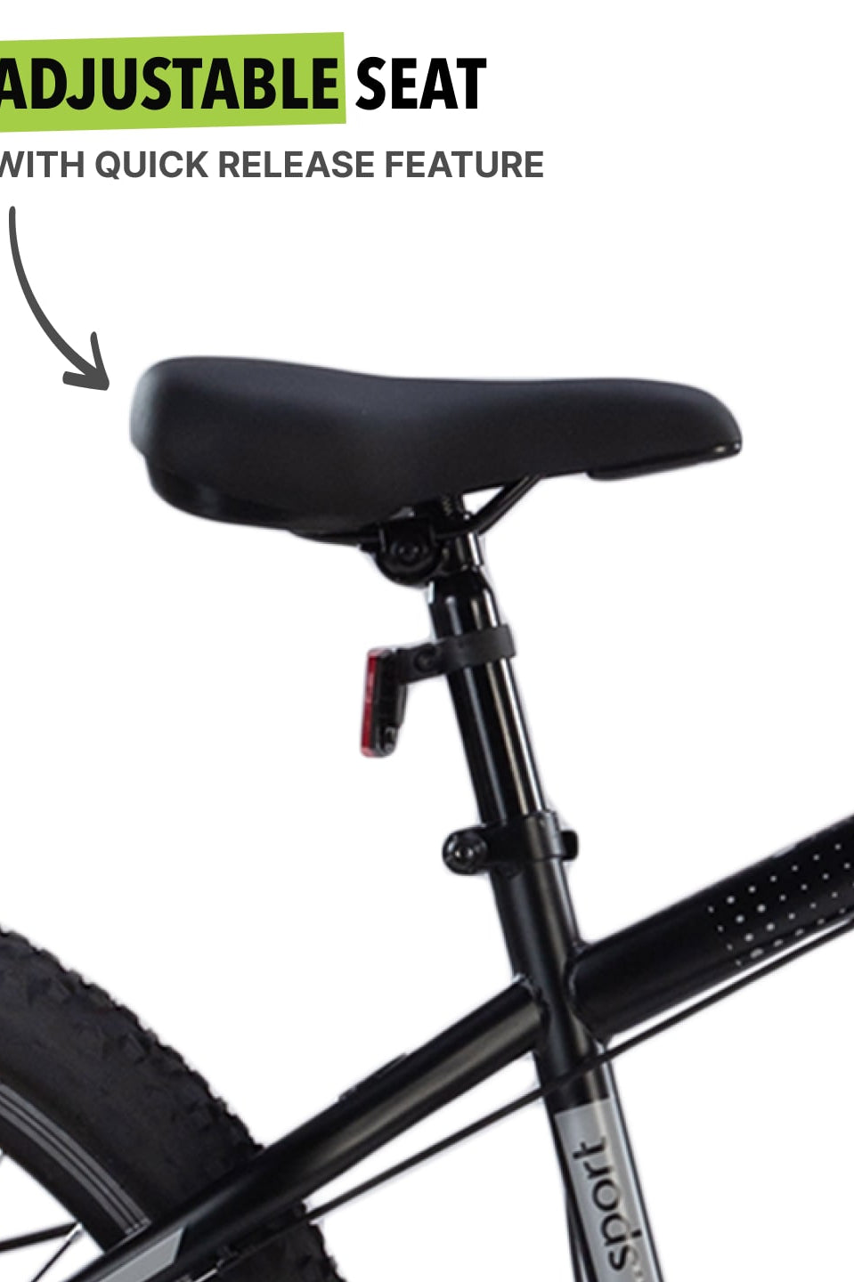 DAUNTLESS21S27.5TBLACK Steel 21 Speed Shimano Gear 27.5 inch Mountain Cycle, Dual Disc Brake, Front Suspension and Double Wall Rim