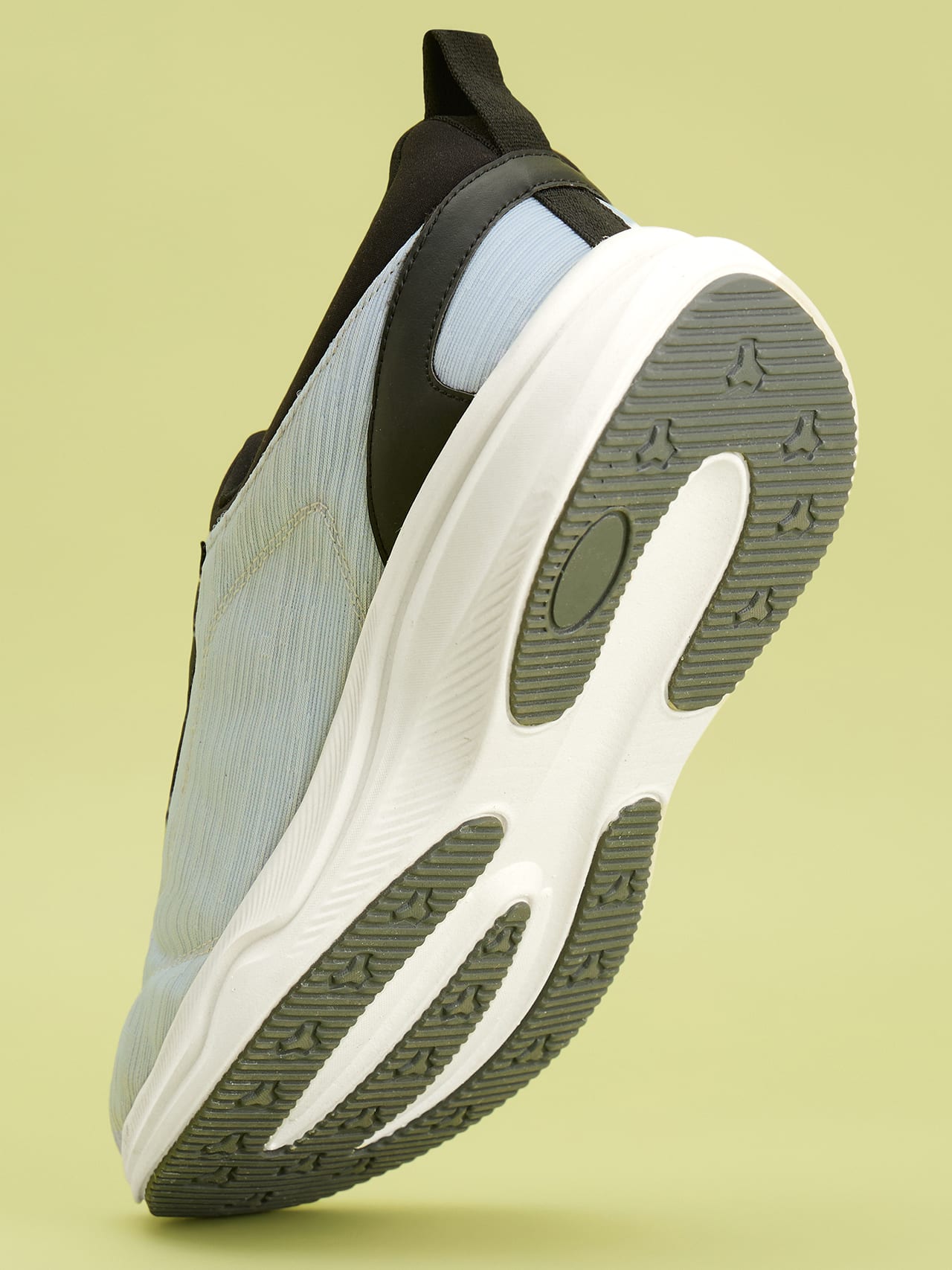 Avant Men's Brezza Slip-On Walking Shoes - Grey/Black