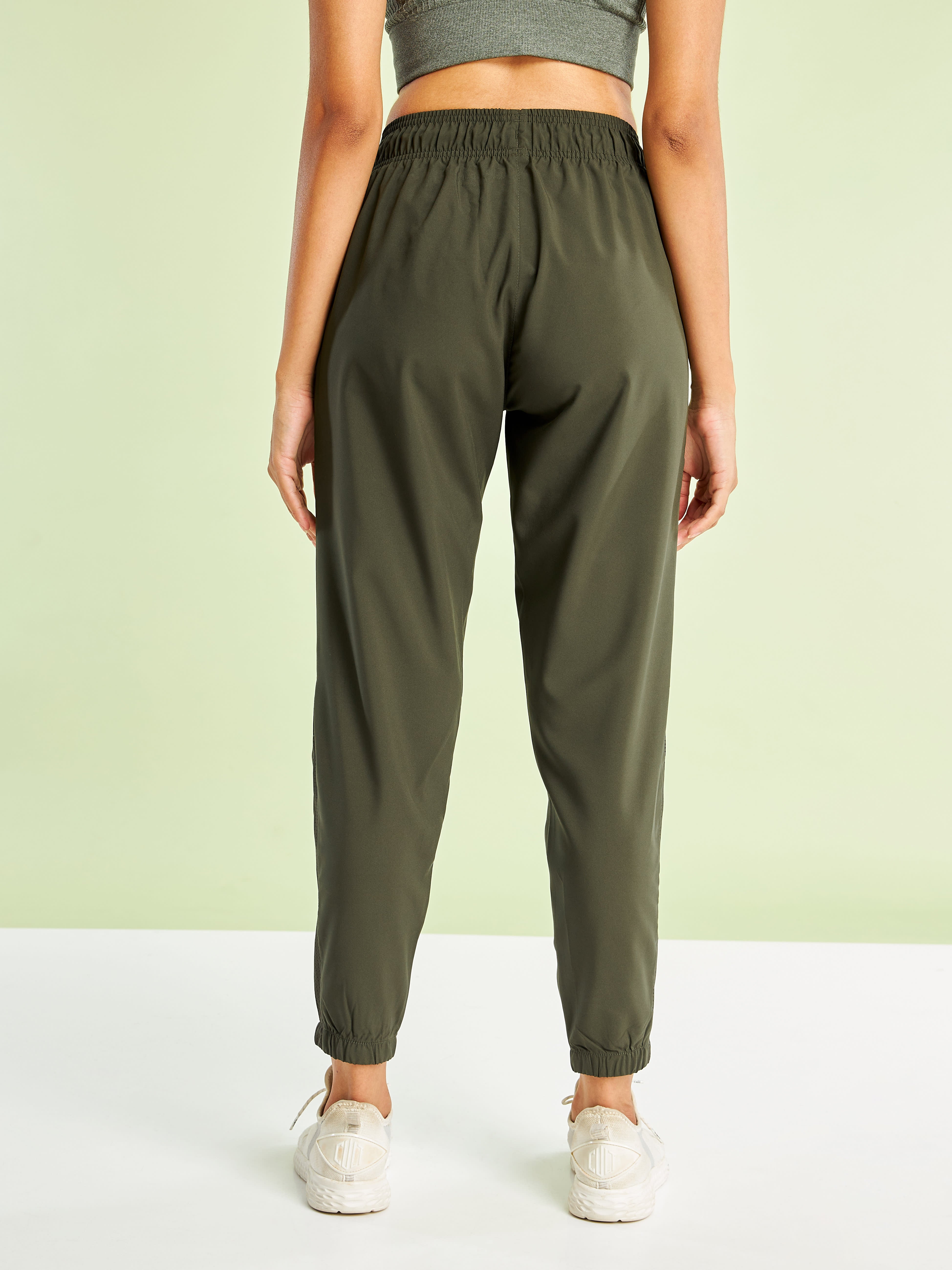 Slim Fit Running Joggers with Drawcord