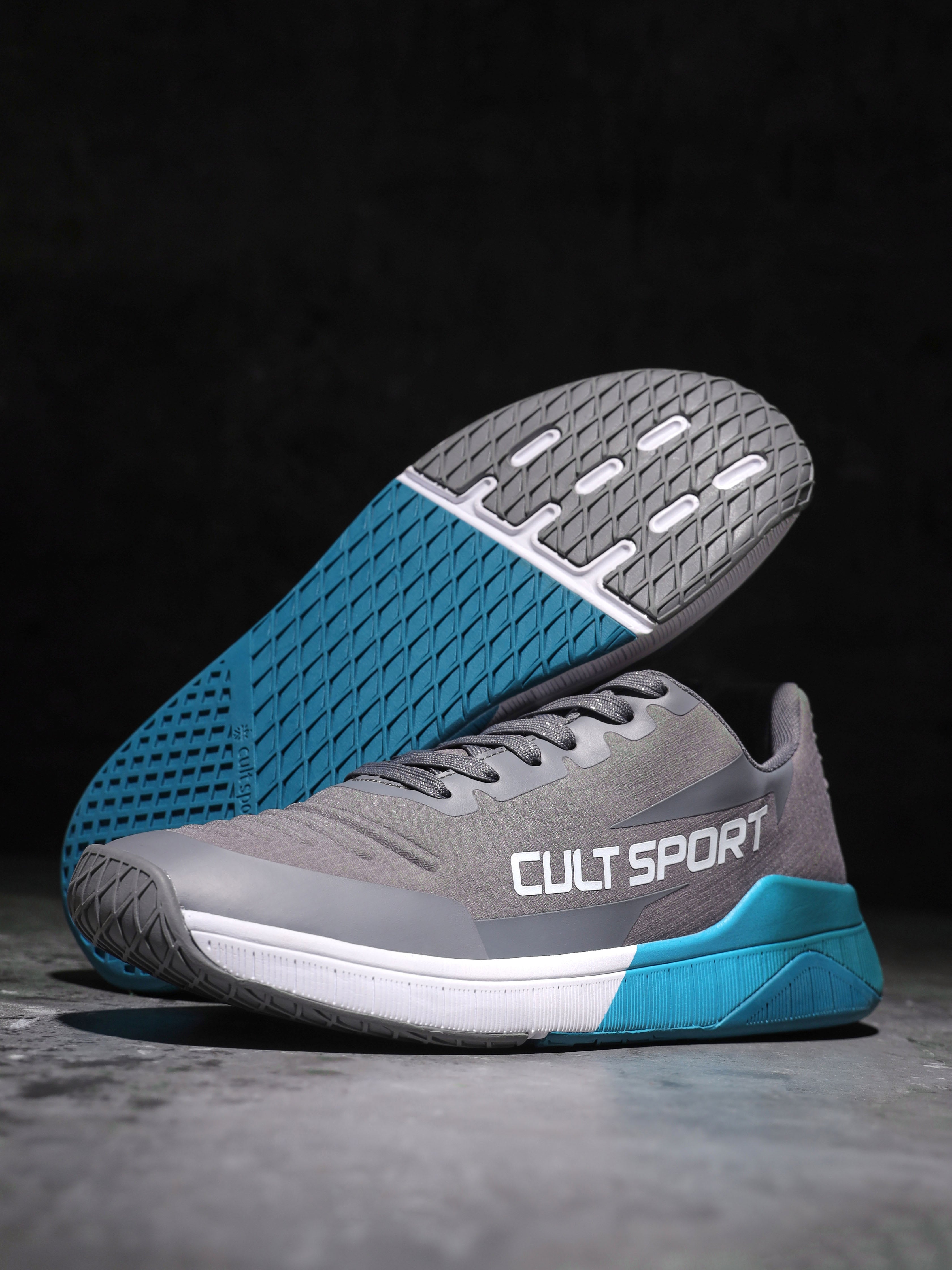 cult X1 Men Training Shoes - Grey/Blue