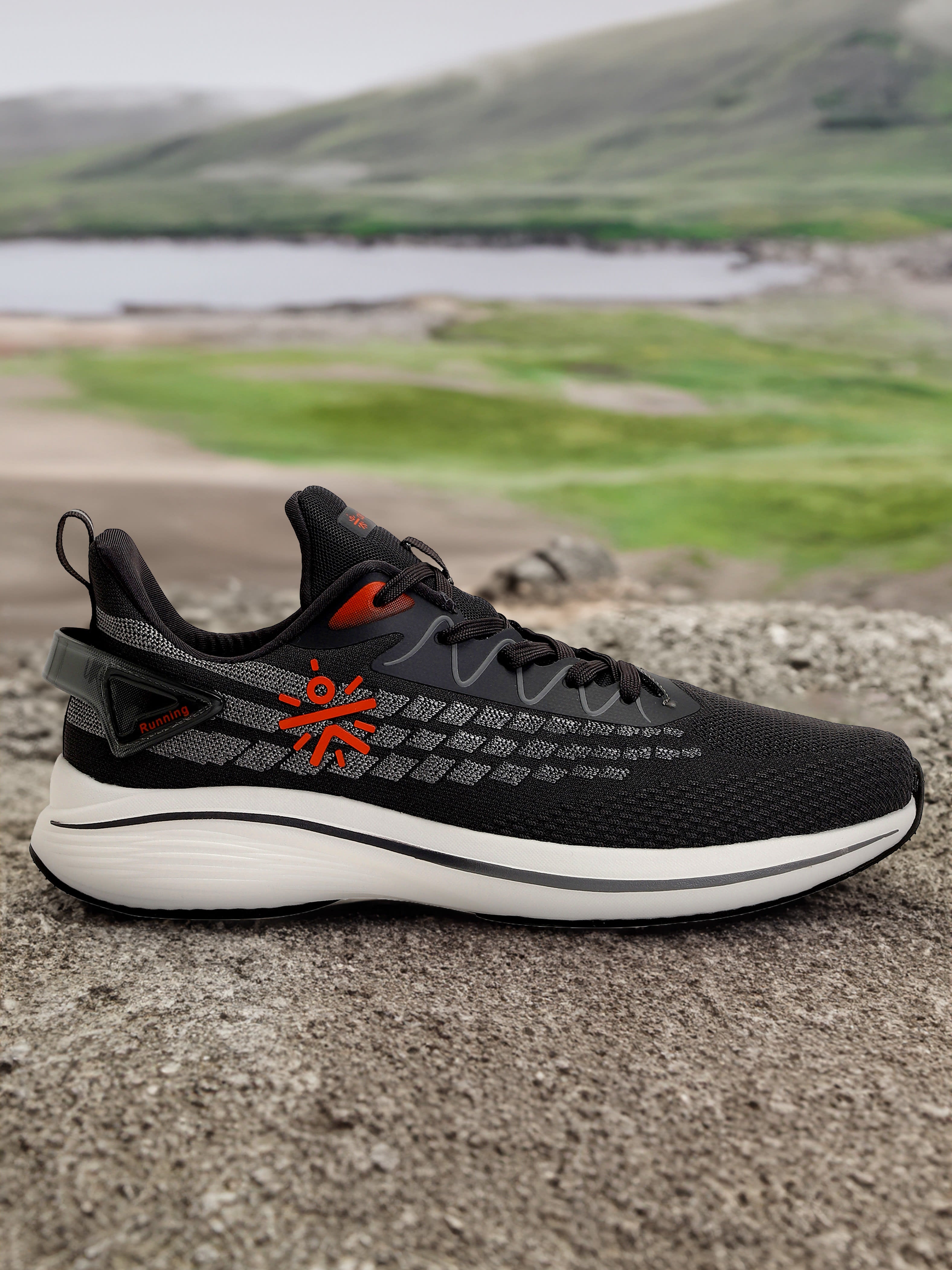 cult Active Men Running Shoes - Dark Grey