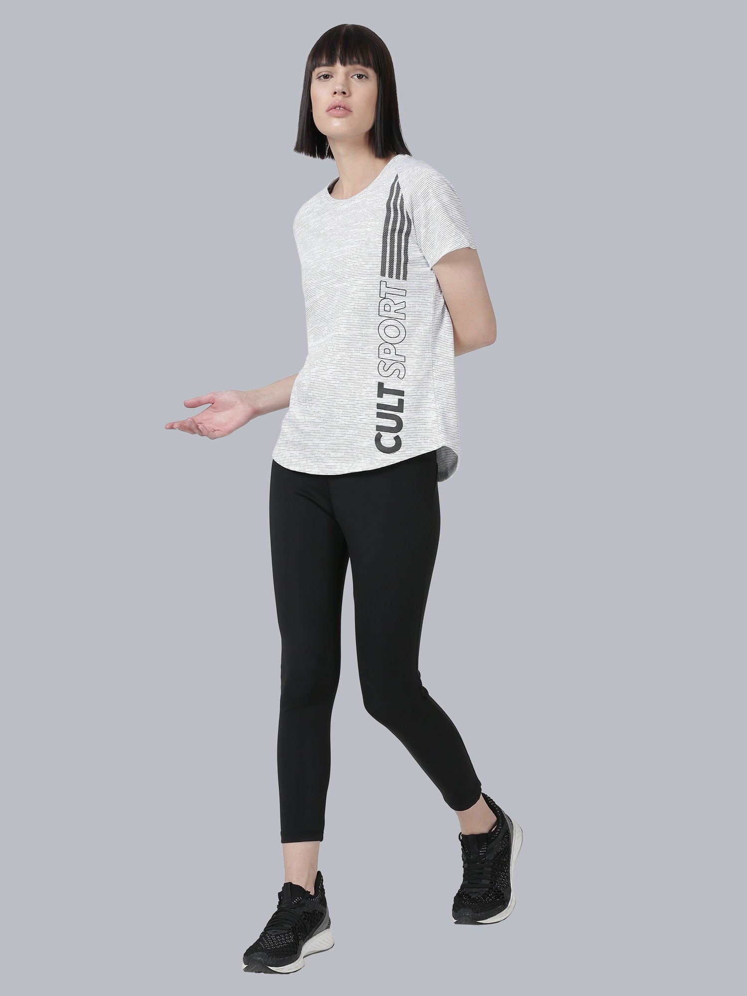 Everydays Stride Casual White Tee