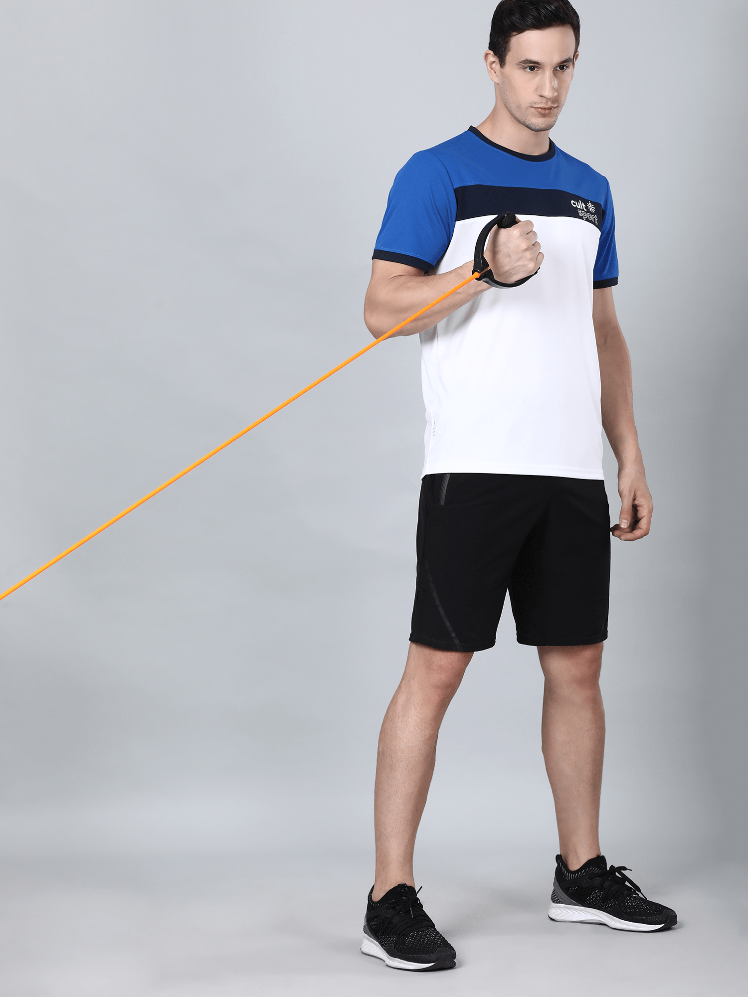 Signature Band Blue Gym Tee