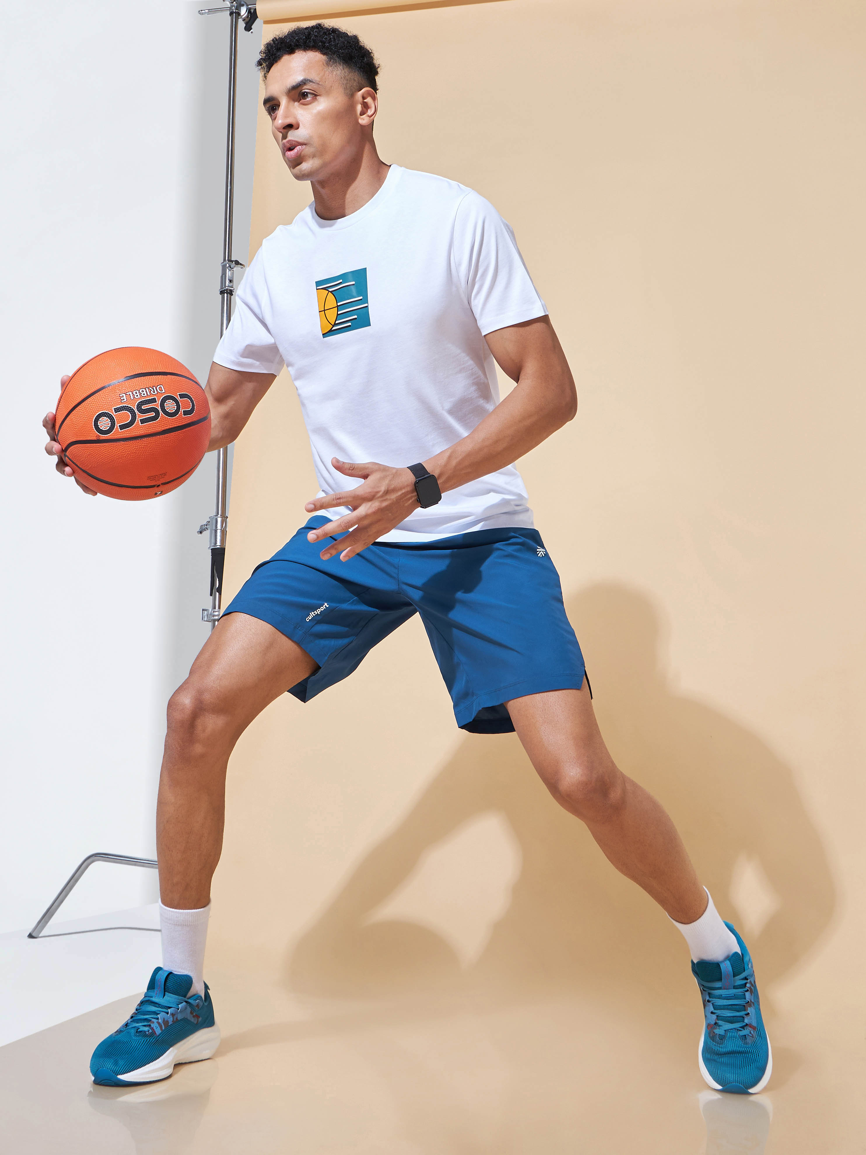 Play Basketball Digital Print T-shirt