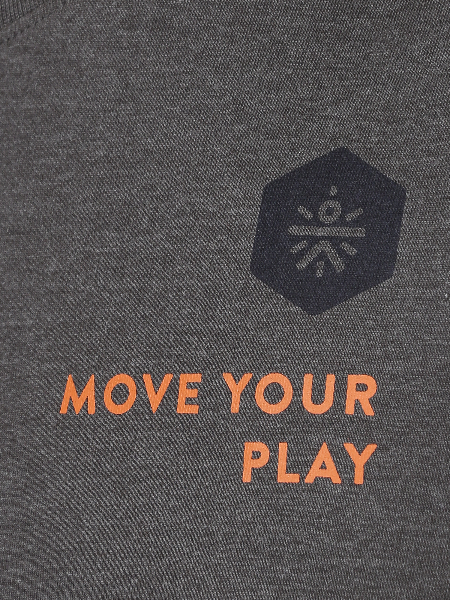 Everydays Maze Anthra Cotton Tee