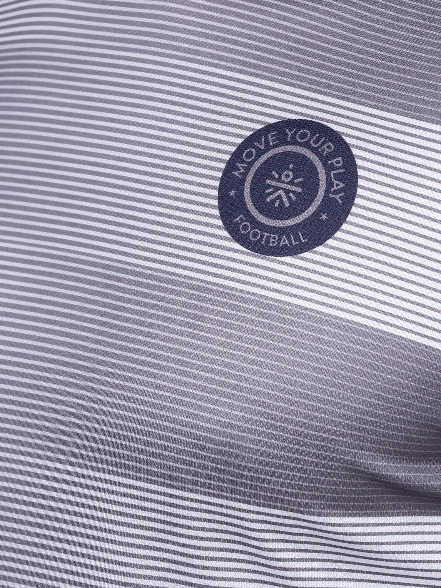 Dugout Stripe Grey Relaxed Tee