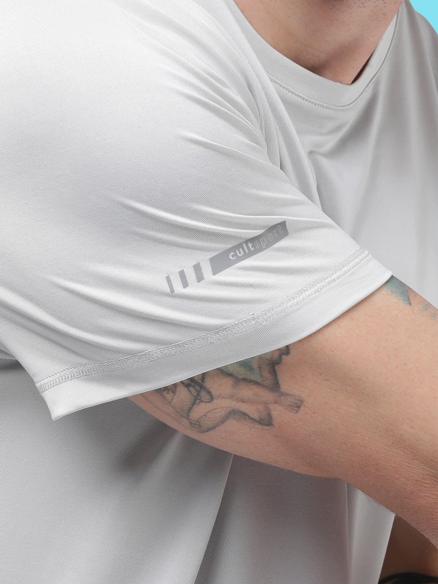 Vital Train Hard Grey Tee