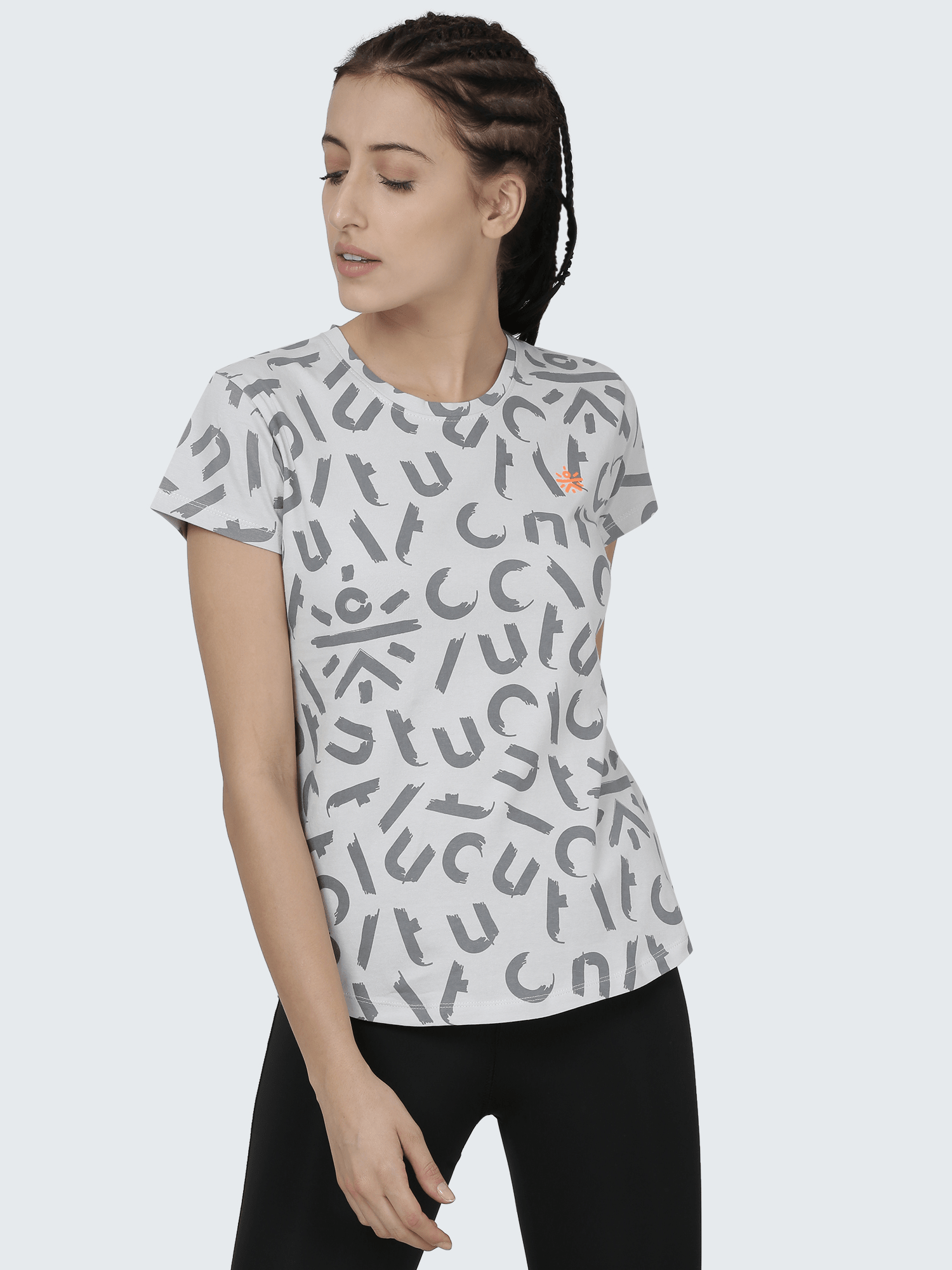 Code Cult White Running Tee