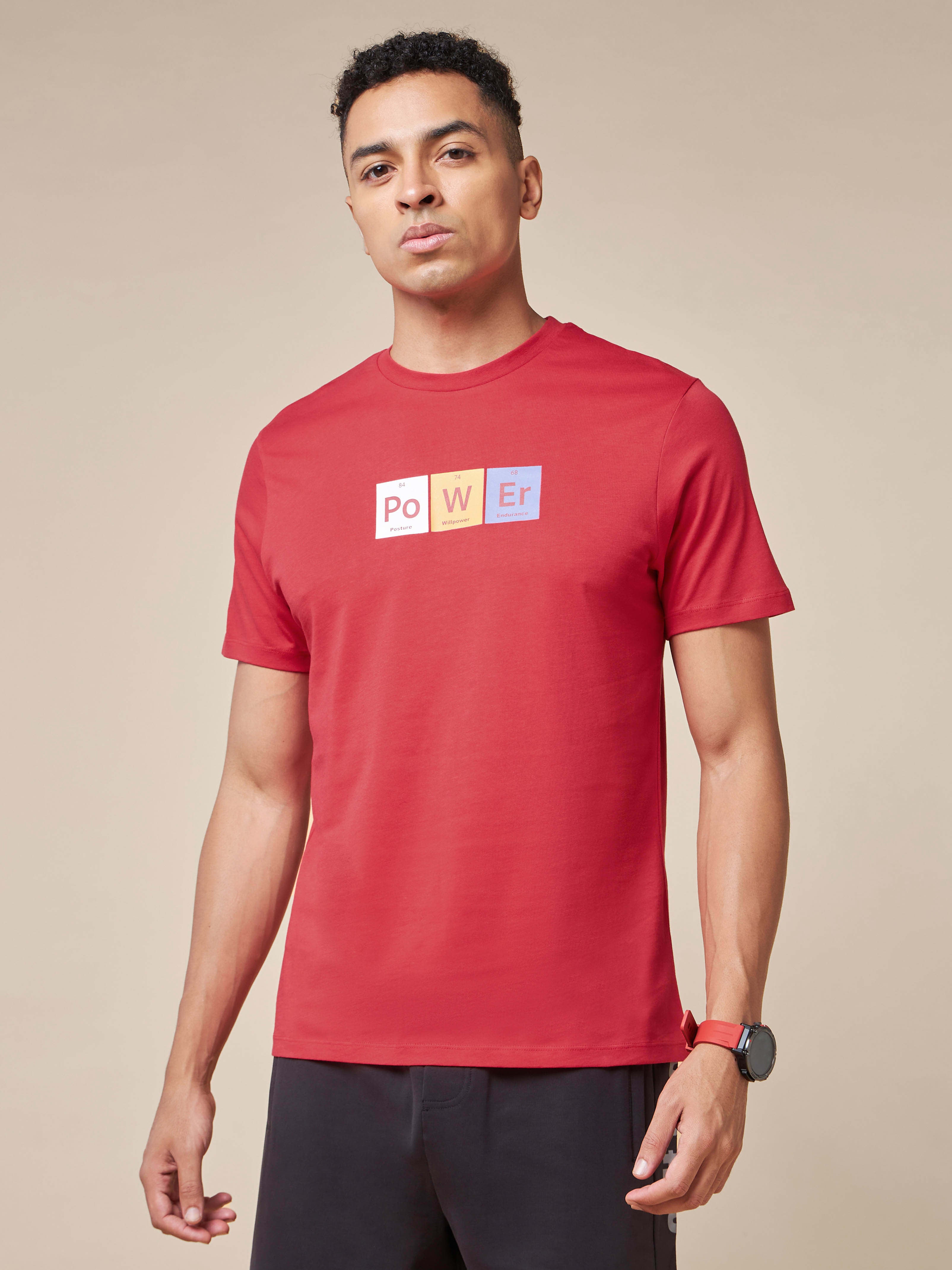 Power Typographic Training T-shirt