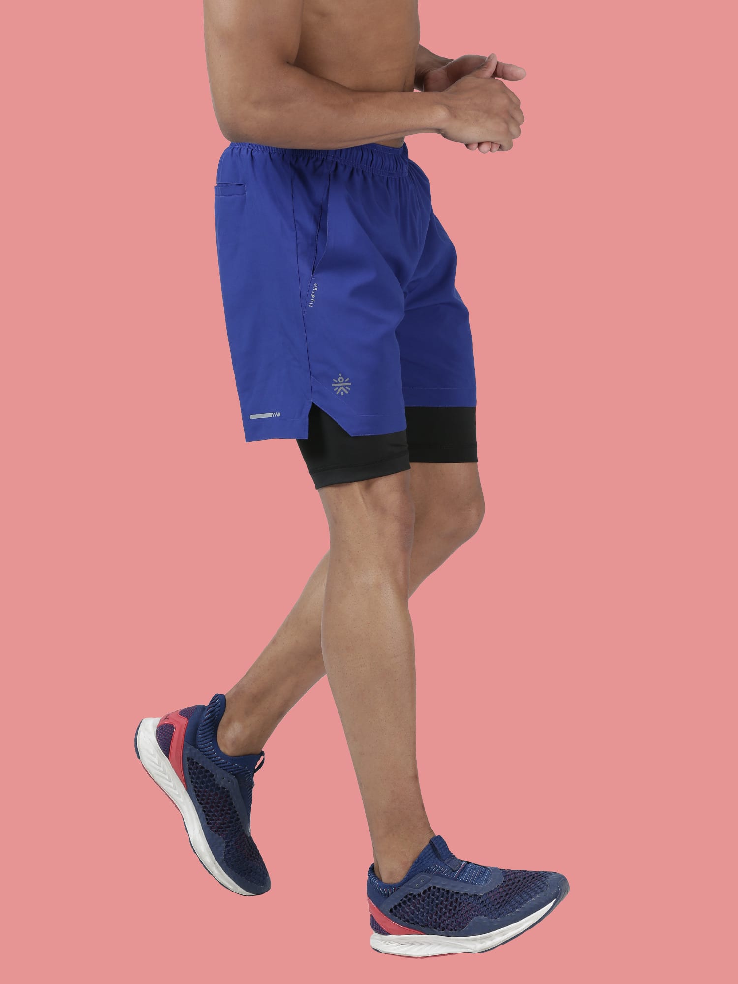 Vital Rep Blue Gym Shorts