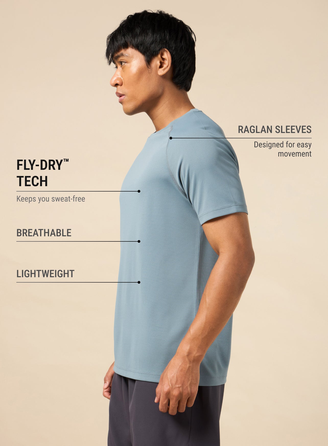 Men's Blue Speed Up T-shirt