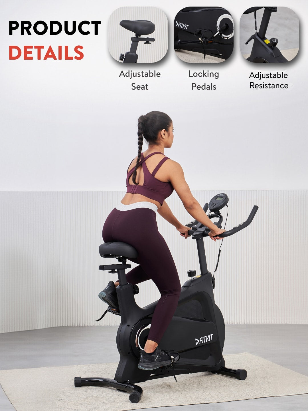 FK8000 | 8kg Flywheel | Max Weight-120kg | Friction Resistance (with 6 months extended warranty)