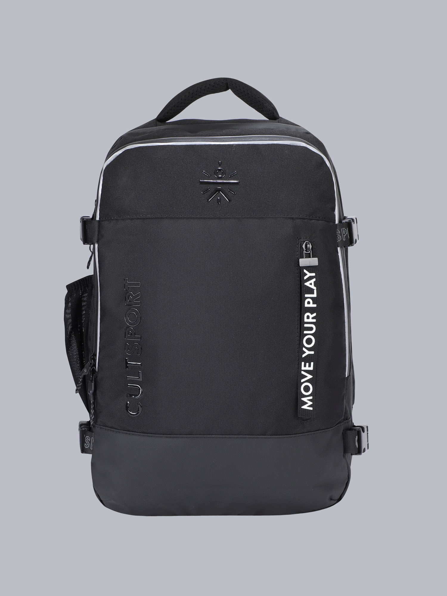 Signature Square Black Backpack