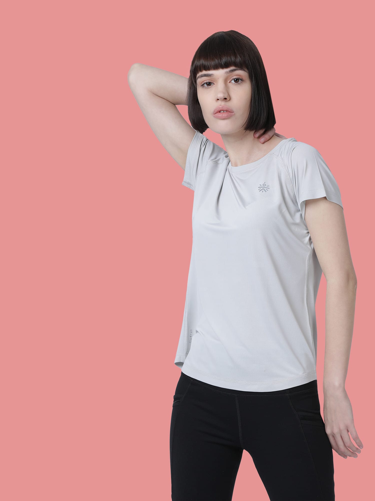 Vital Rep Quite Grey Training Slim Tee