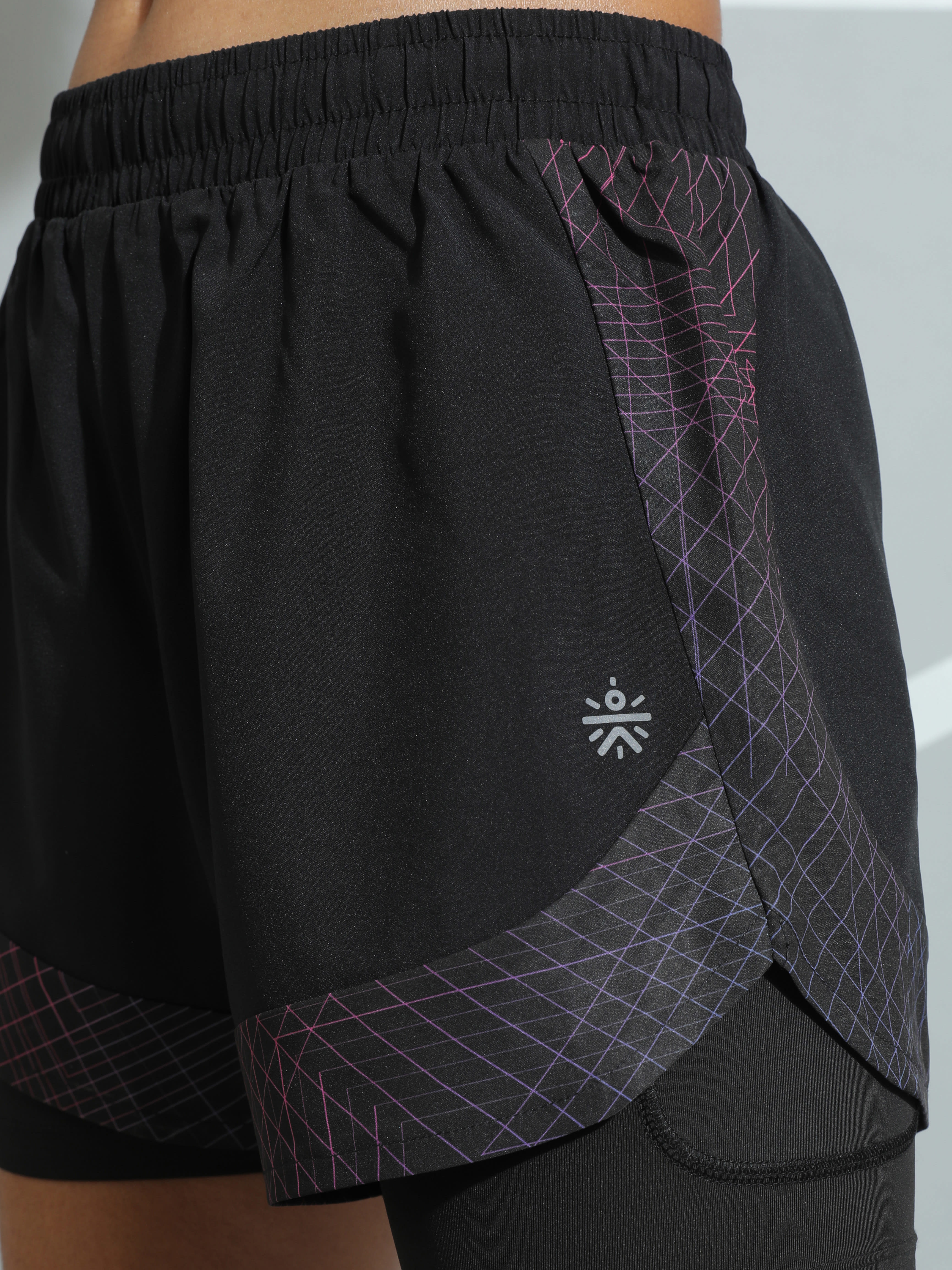 Styro Print Active Shorts