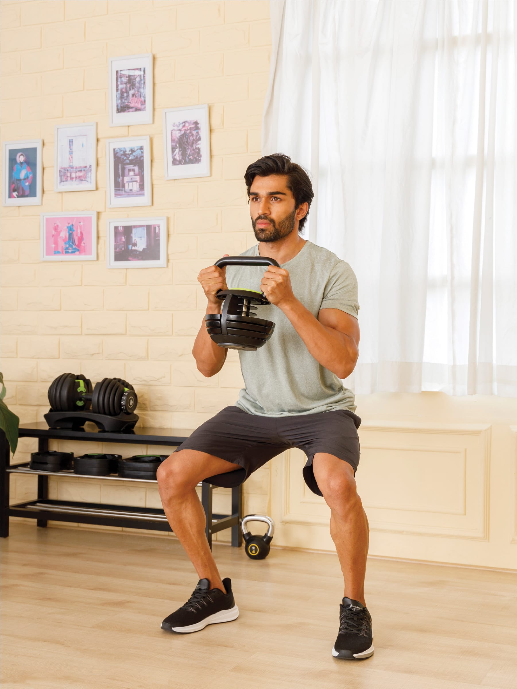 Kettlebell x1 (adjustable) (6 Months extended Warranty only on Cultsport.com)