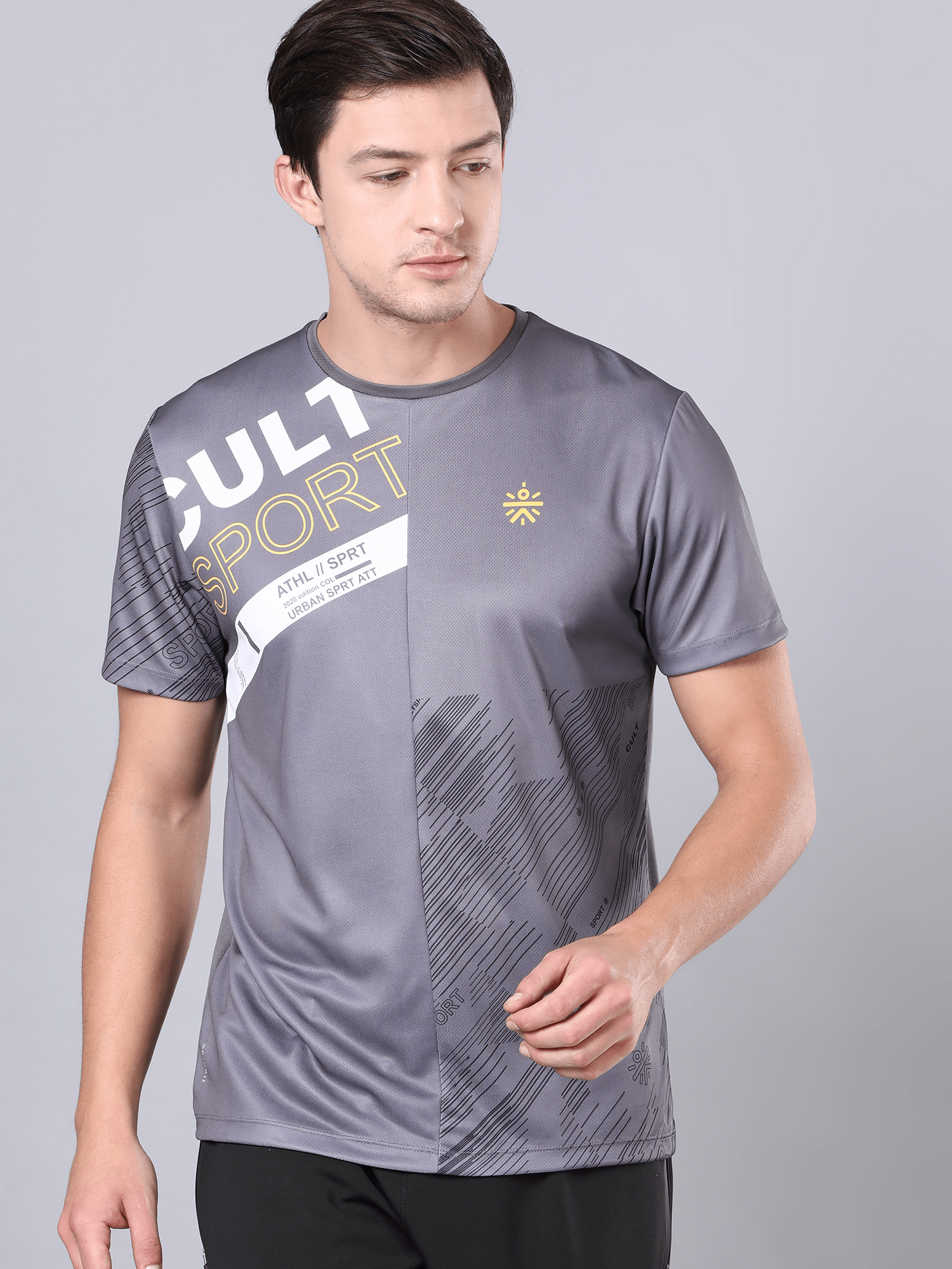 Dugout Pace grey Workout Tee