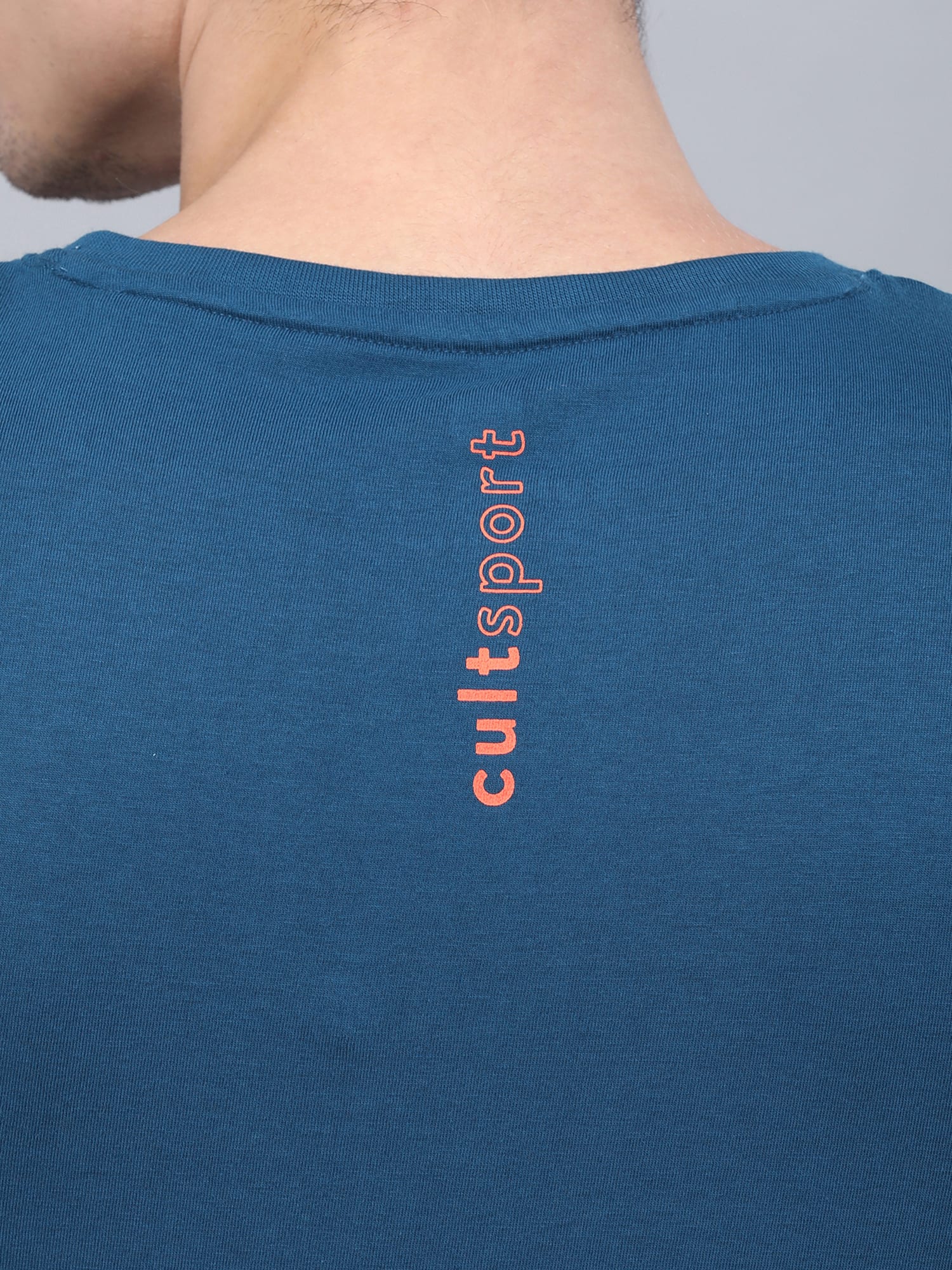 Everydays Bolt Blue Cotton Tee