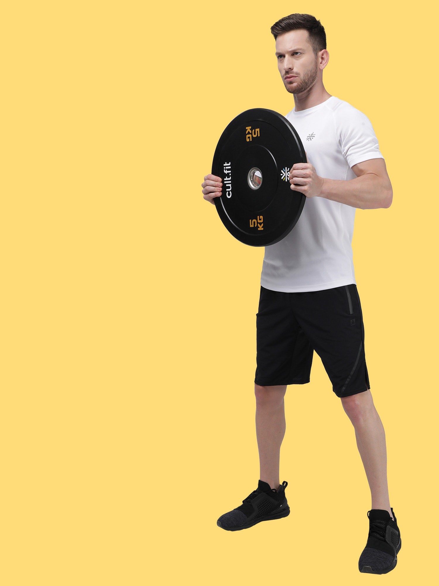 Vital White Training Slim Tee