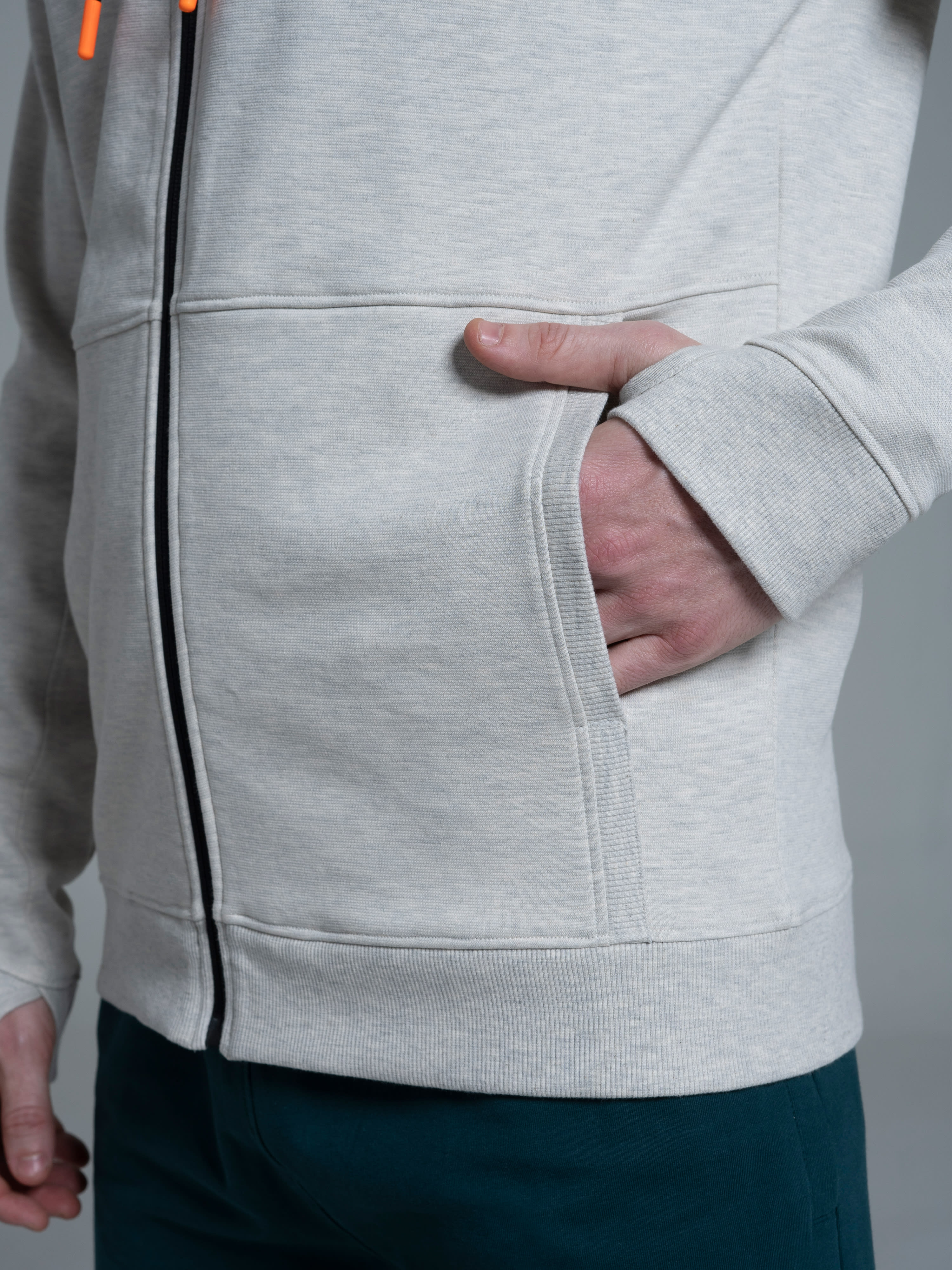 Flexoft Men's Staple Hooded Sweatshirt with Zipper