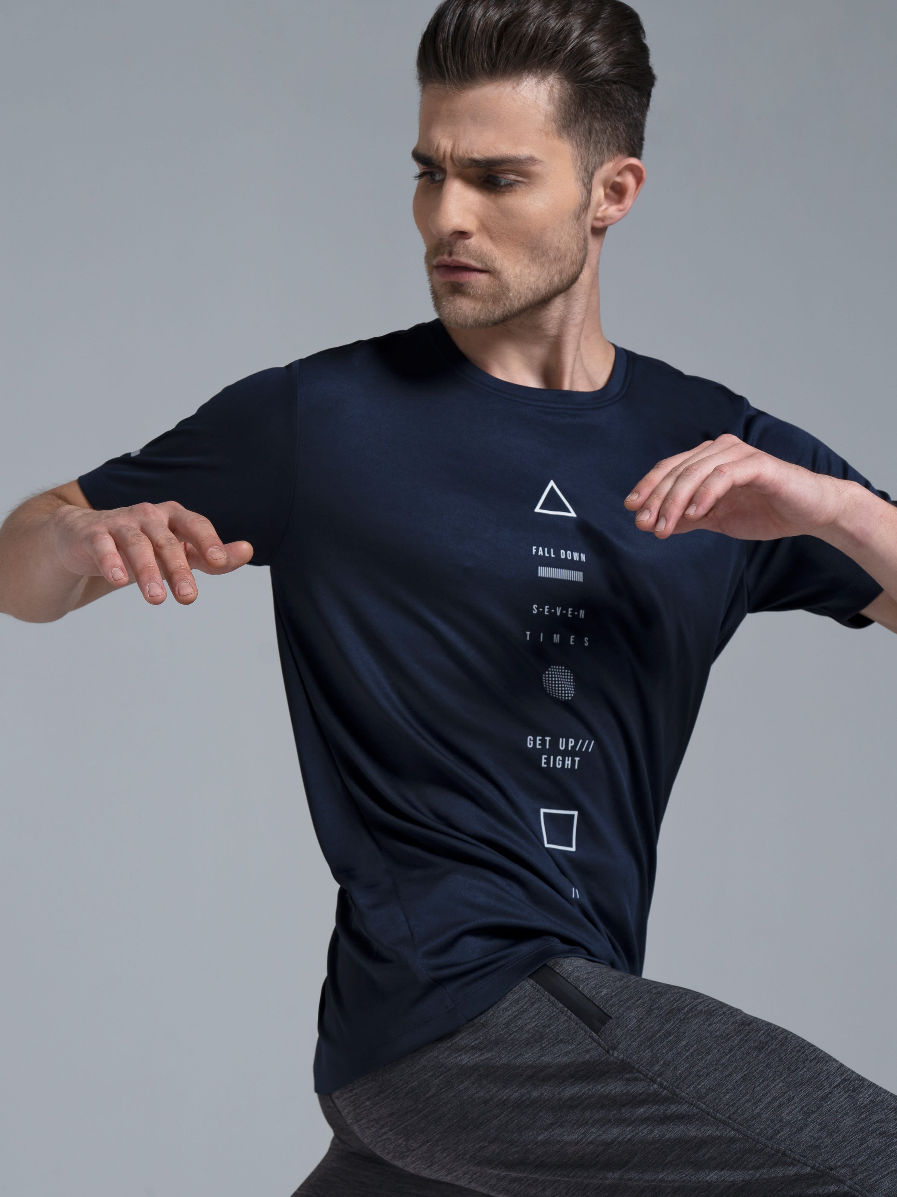FAB Men's Minimalistic Workout T-shirt