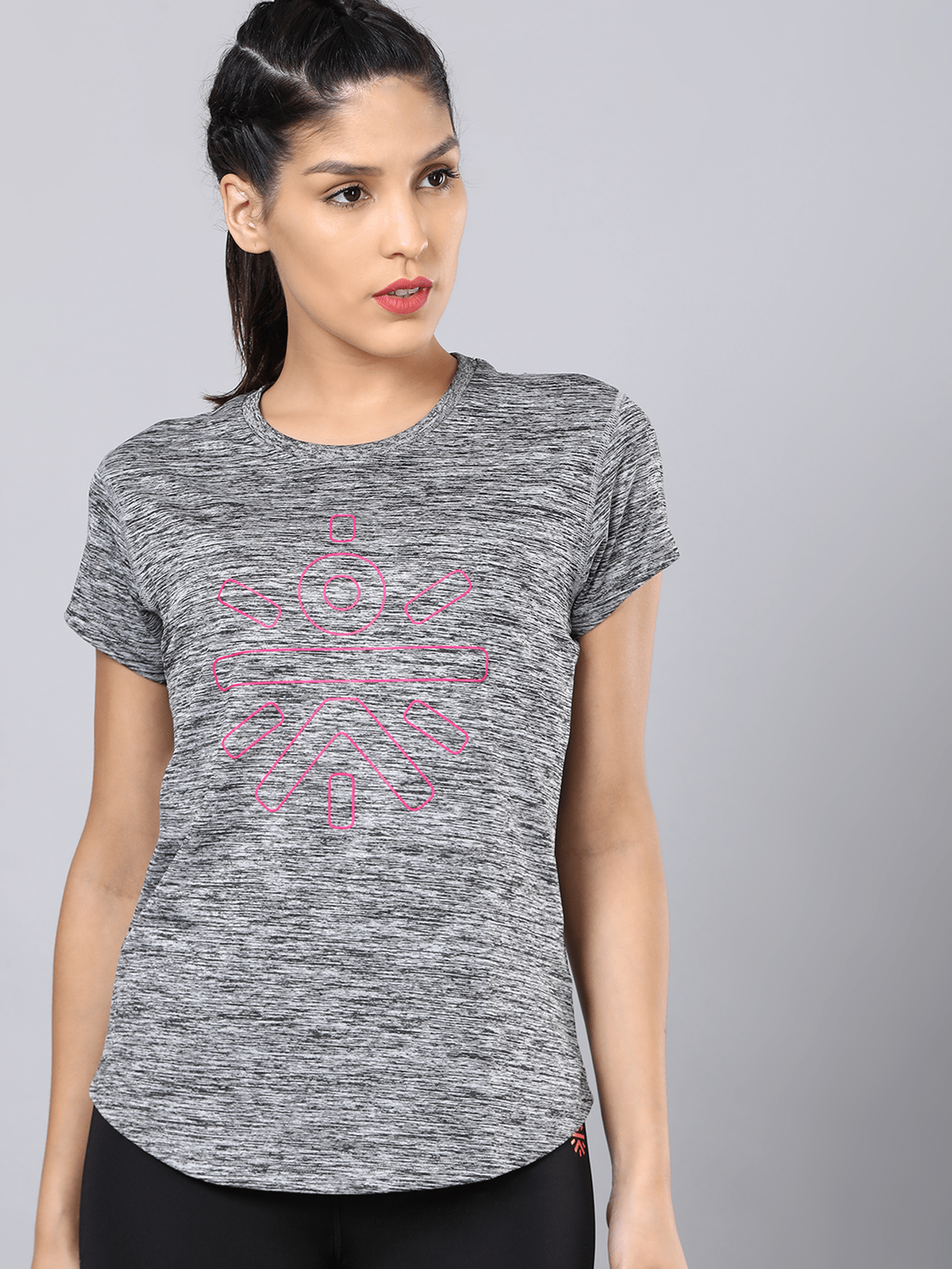 Signature Throttle Grey Training Tee
