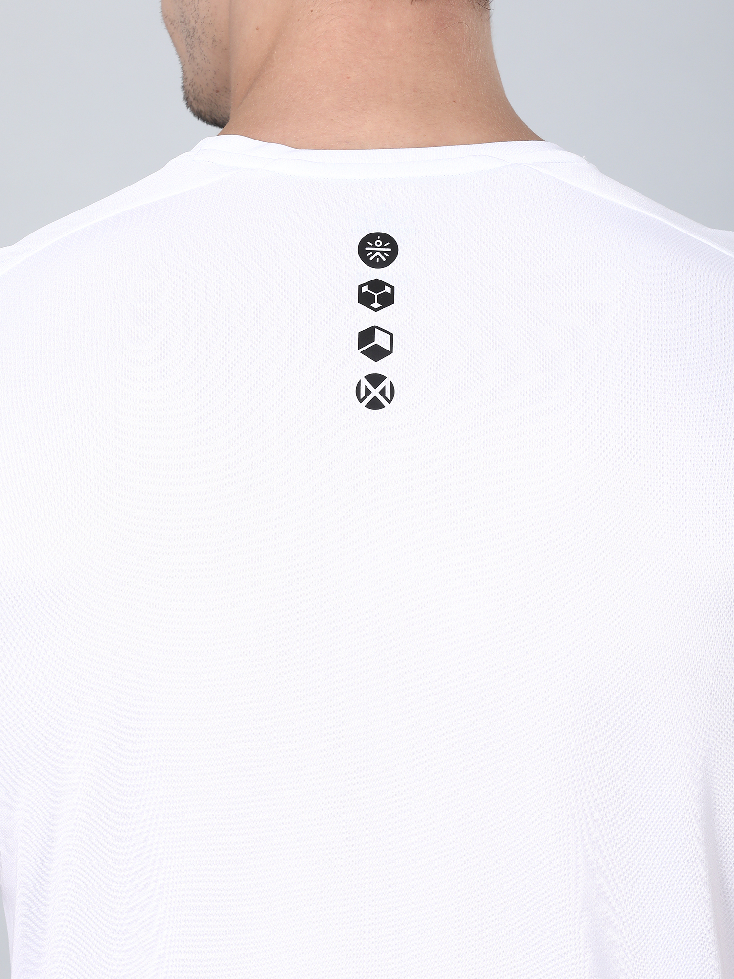 Dugout Hiero White Gym Tee