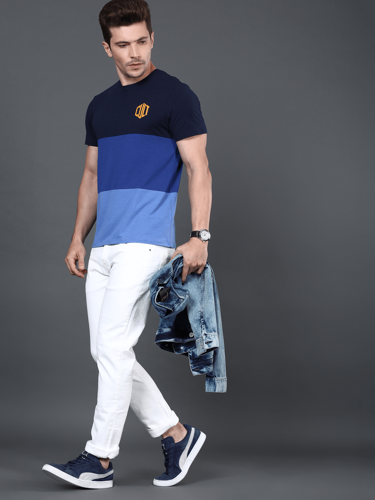 Bamboo Snug Navy Casual Tee