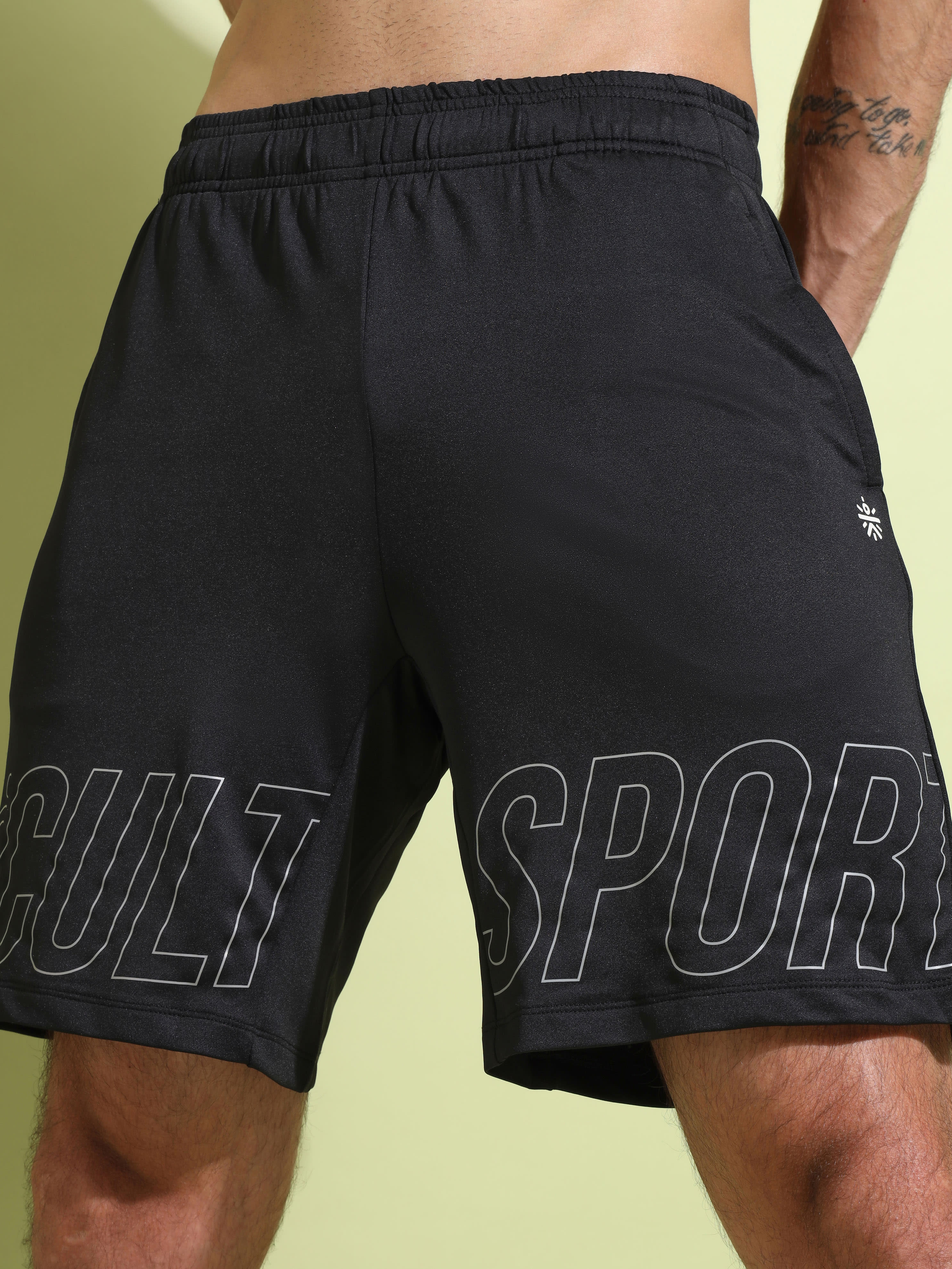 Active Shorts with Placement Graphic