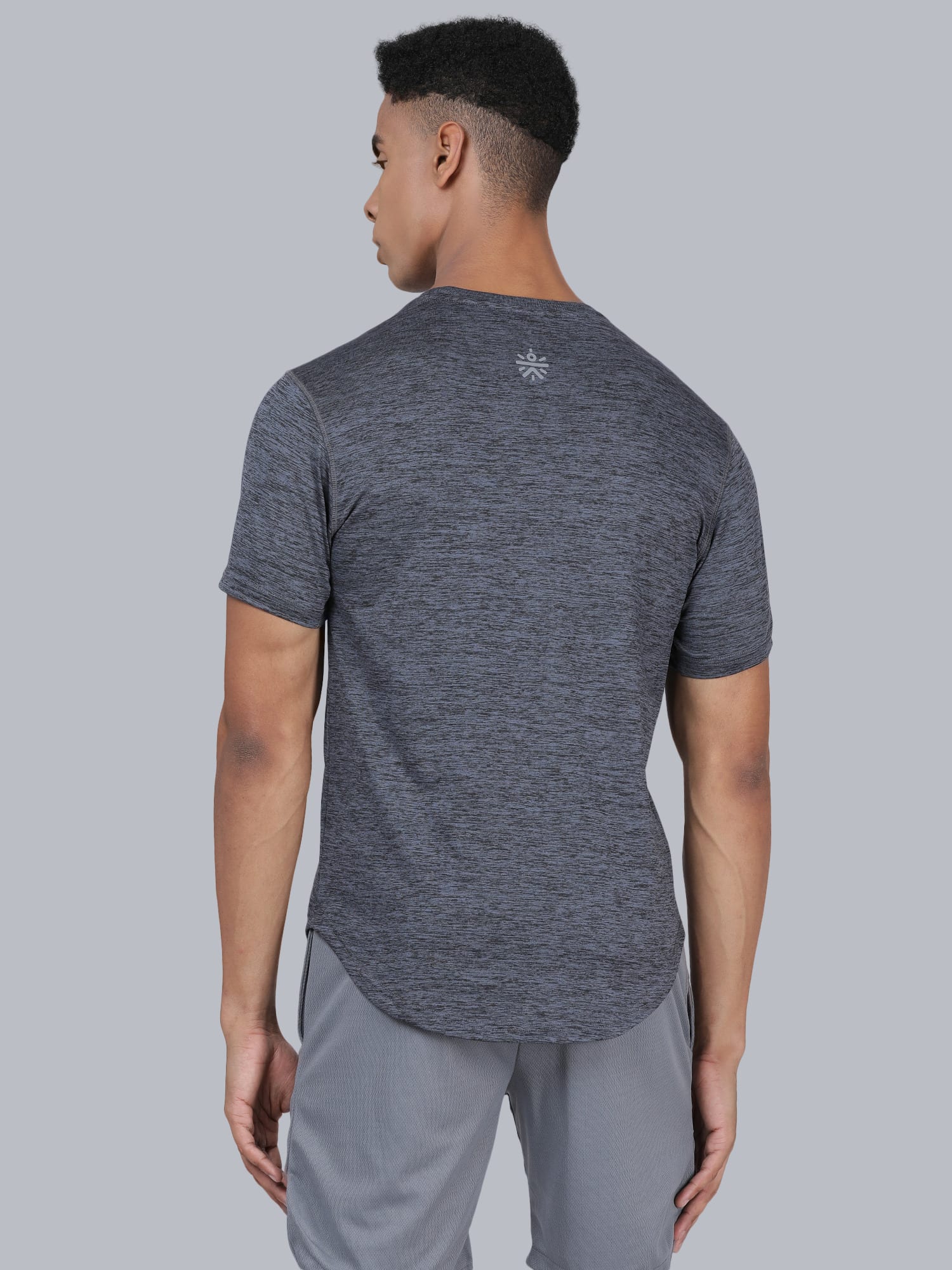 Signature Stripe Grey Gym Tee