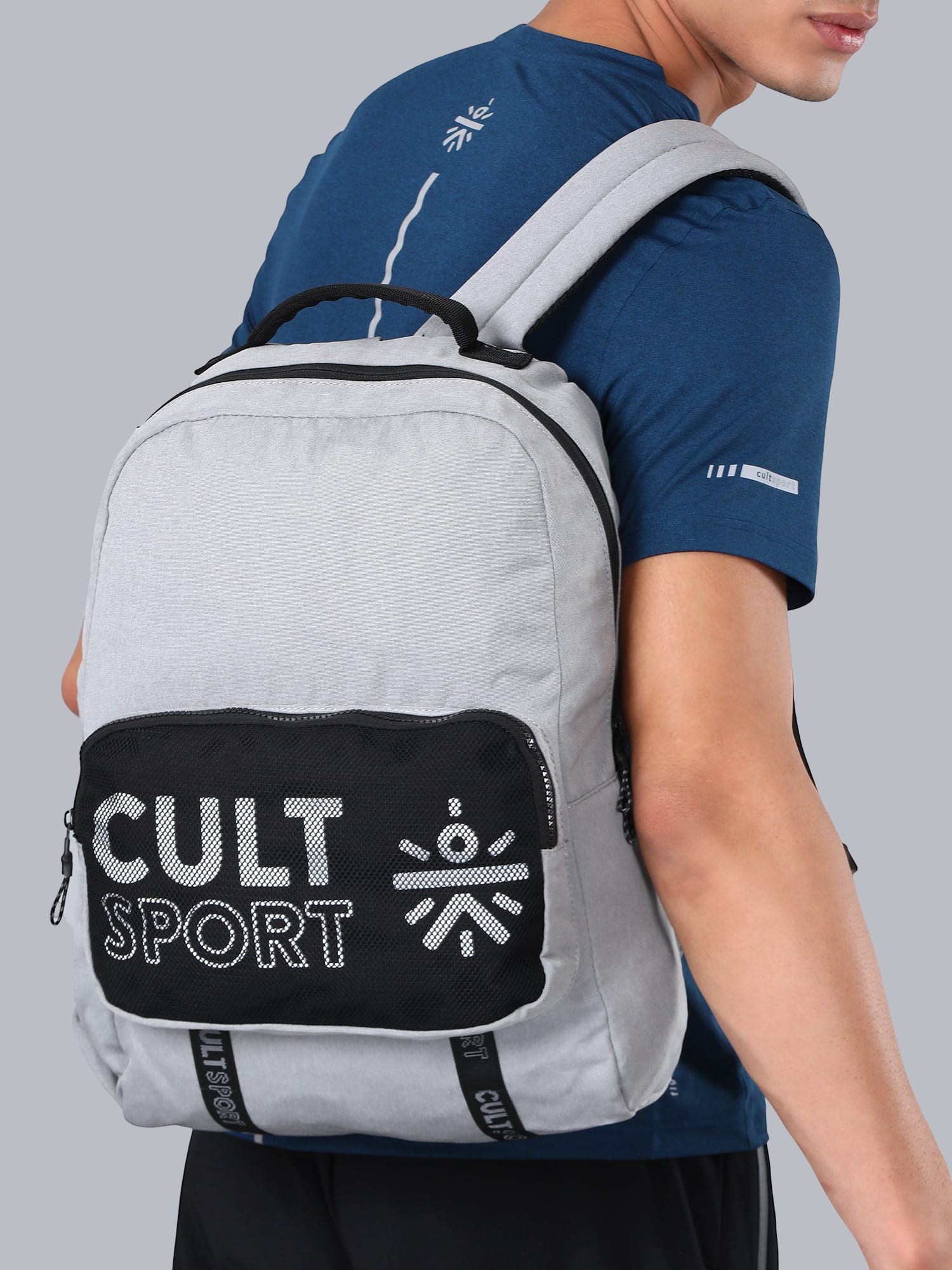 cult Signature Grey Backpack