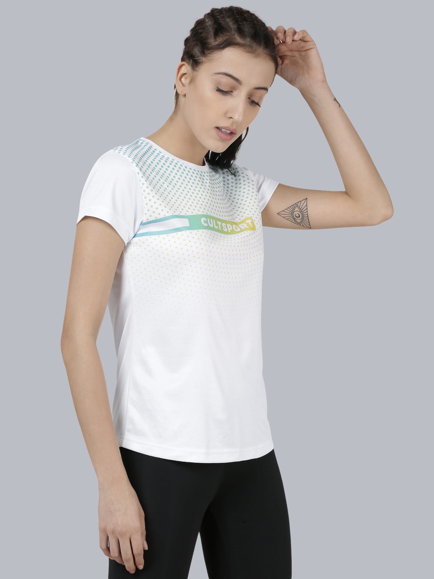 Dugout Radial White Relaxed Tee
