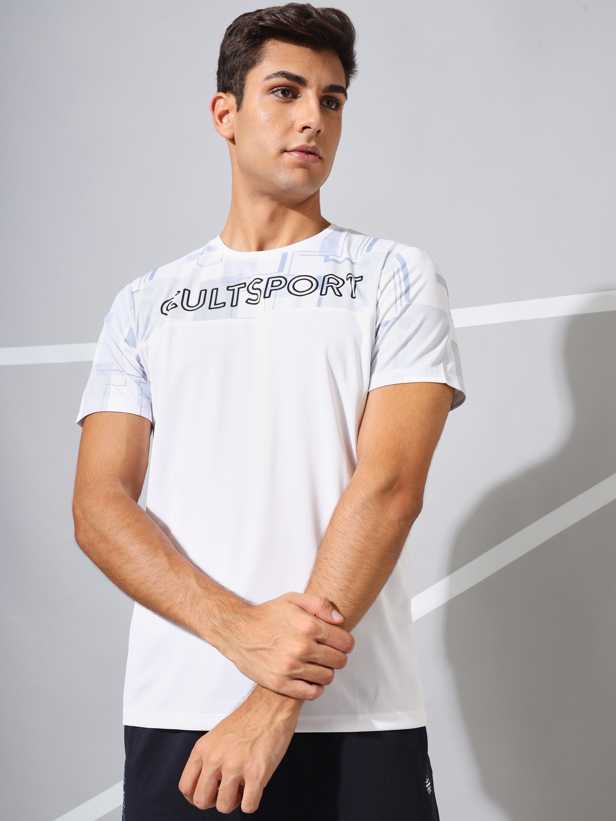 Placement Print Performance T-shirt