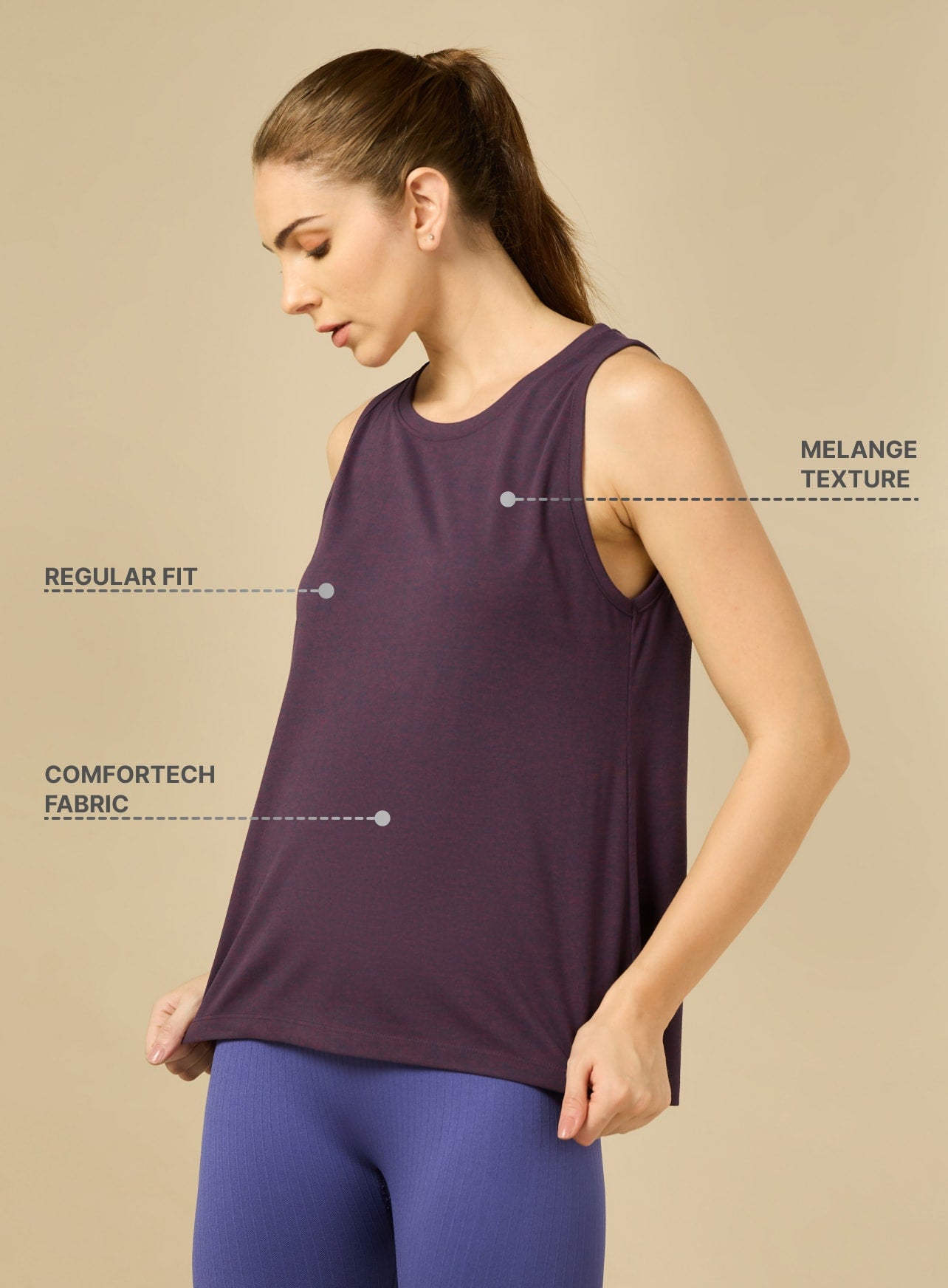 Pack of 2 Training in Tanks - Purple & Green