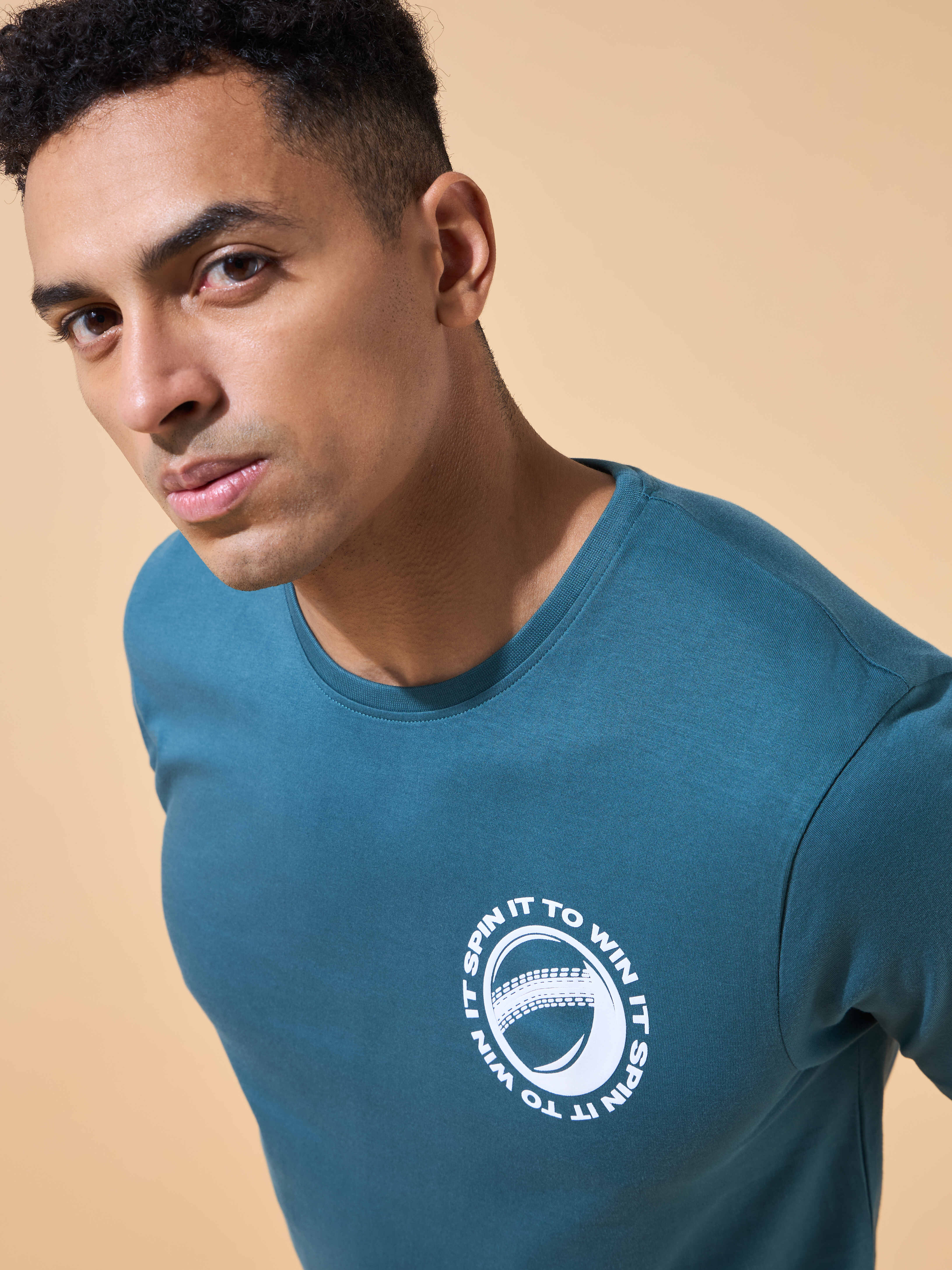 Spinner Graphic Print T-shirt
