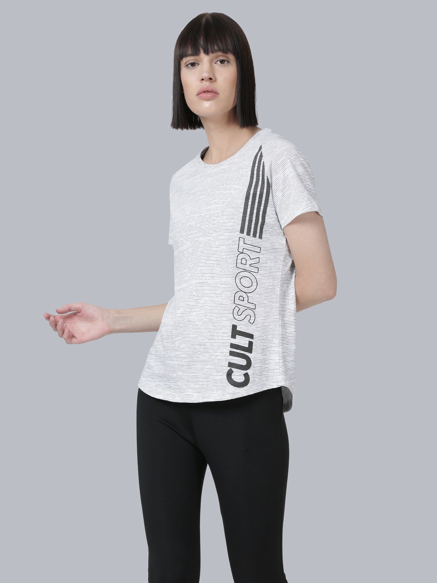 Everydays Stride Casual White Tee