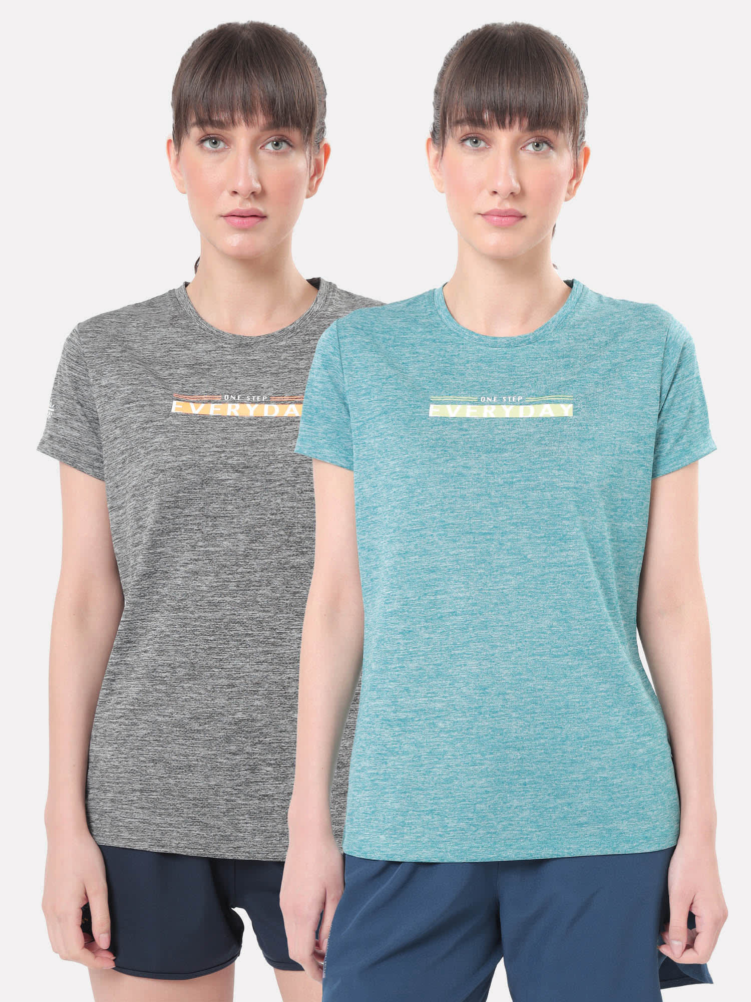 Logo Play Chest Print Active T-shirt Pack of 2