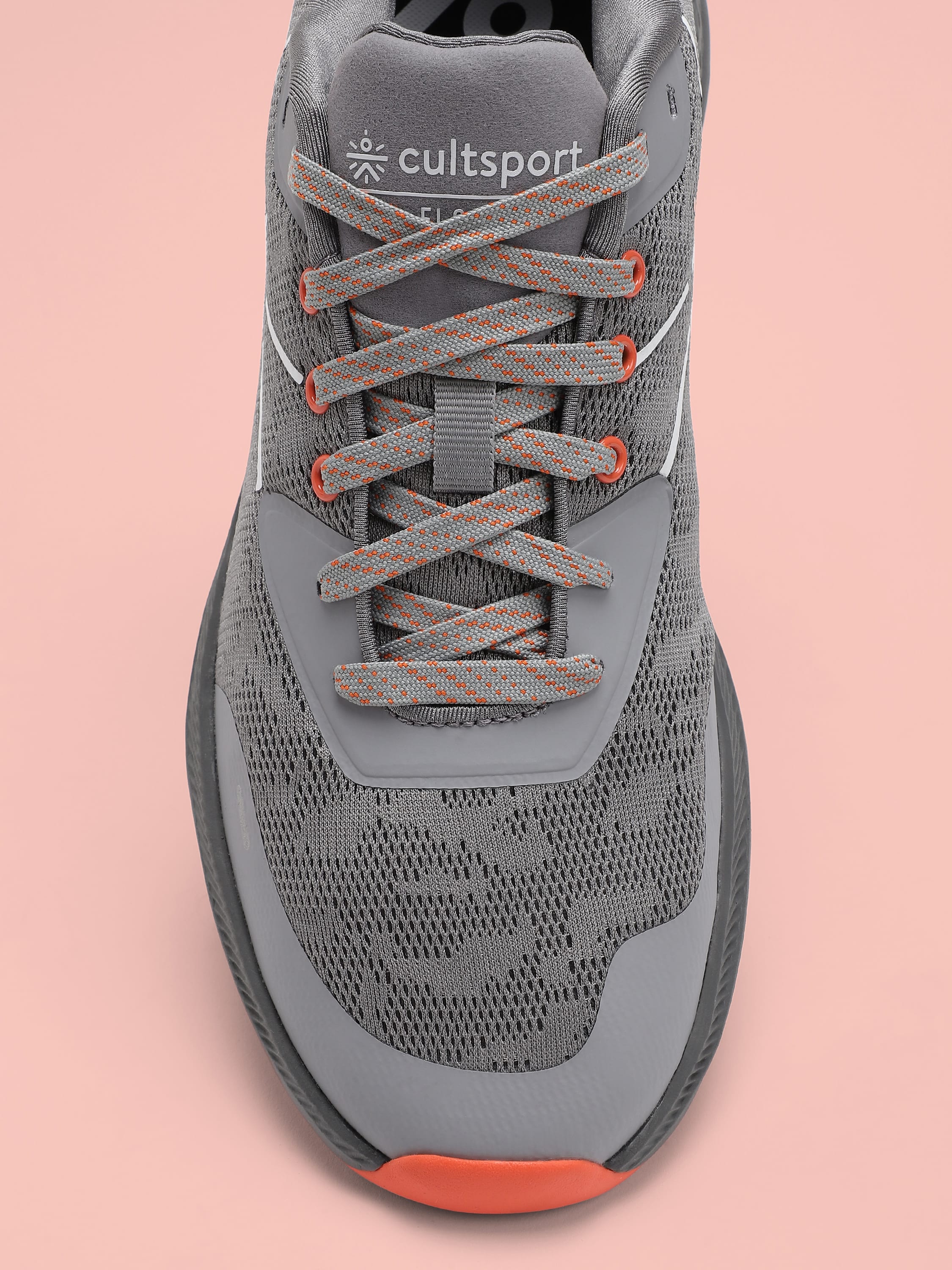 cult Flomo Men Running Shoes - Grey/Orange