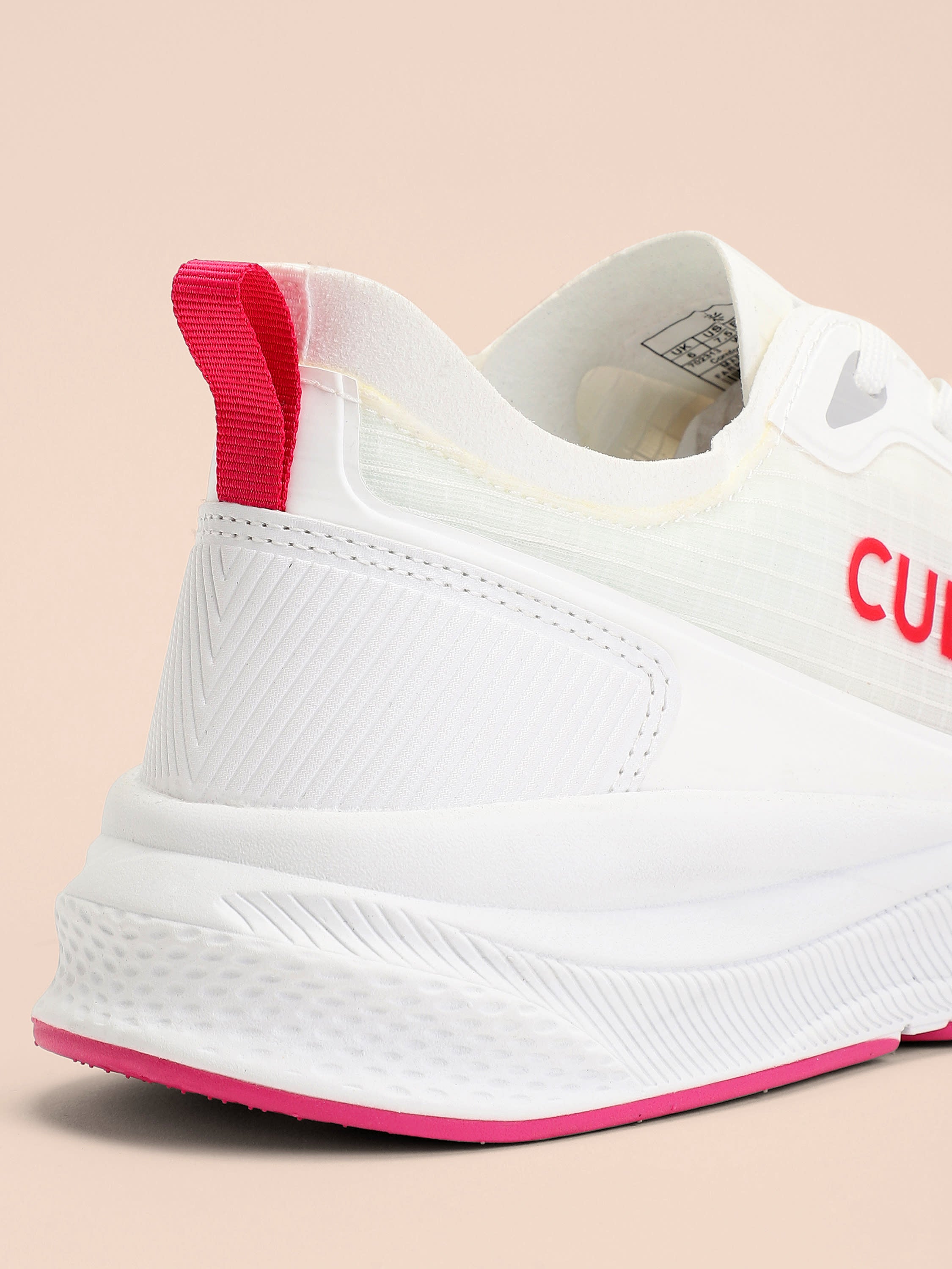 cult Comfort Women Running Shoes - White/Red