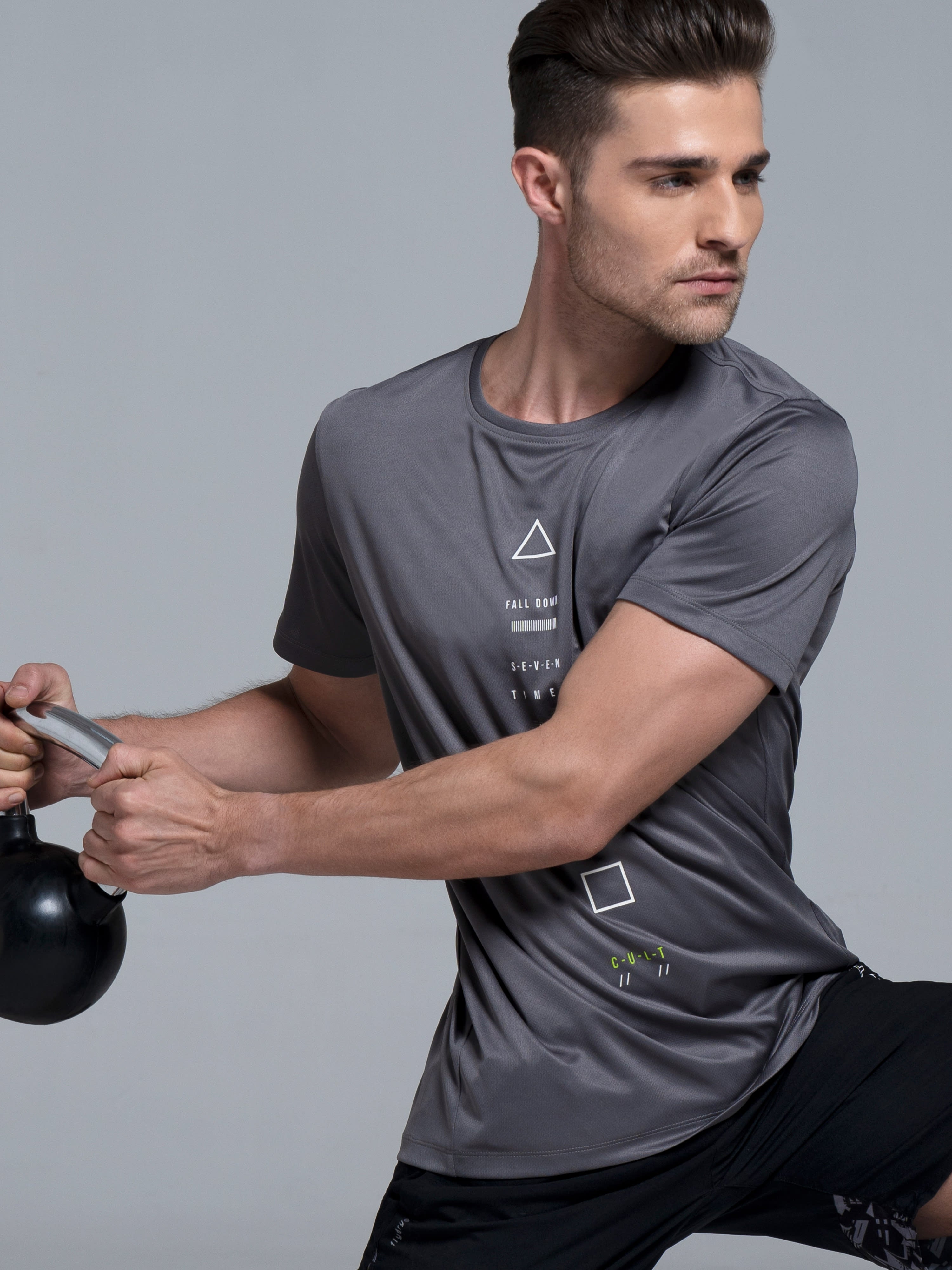 FAB Men's Minimalistic Workout T-shirt