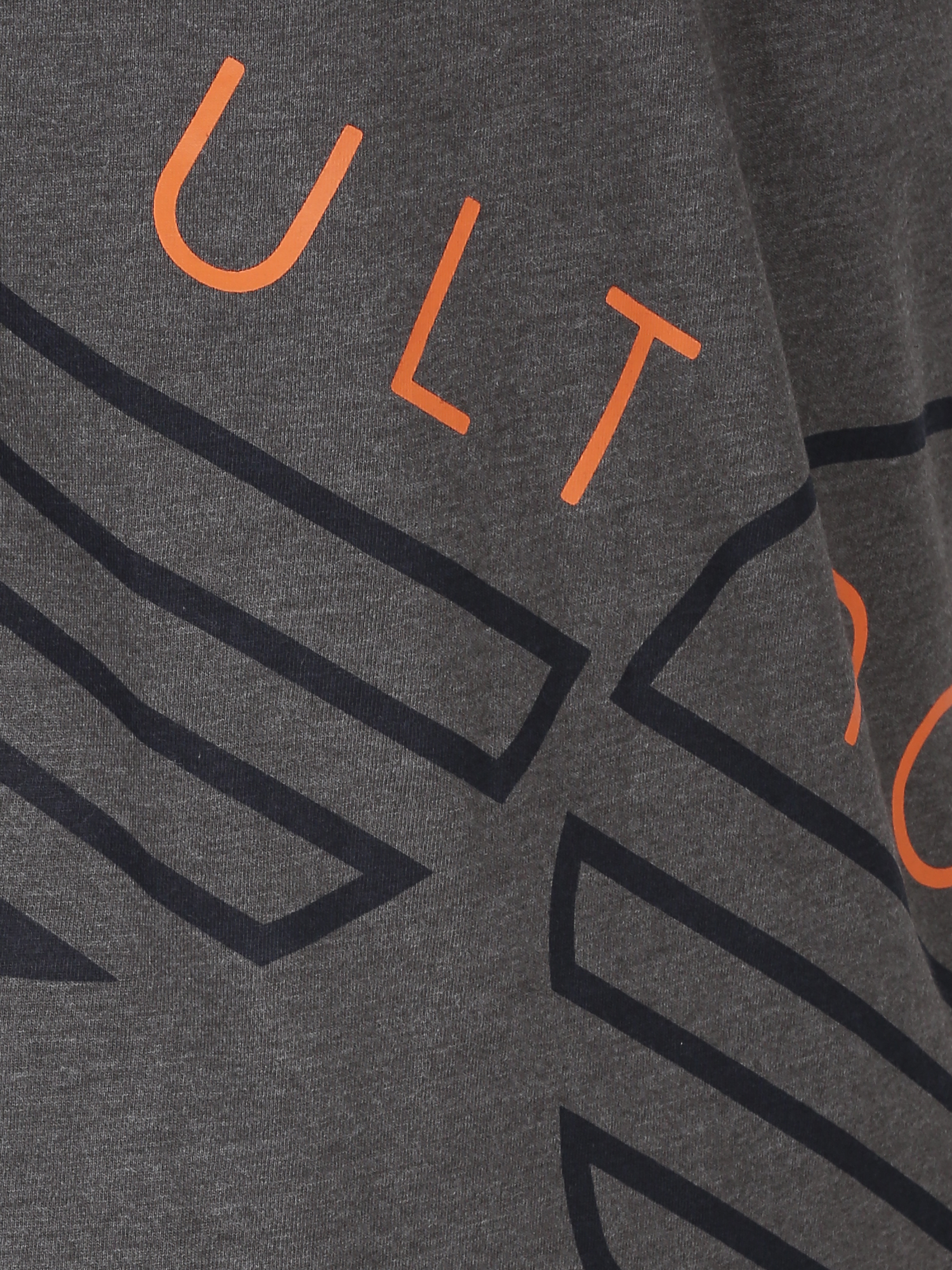 Everydays Maze Anthra Cotton Tee