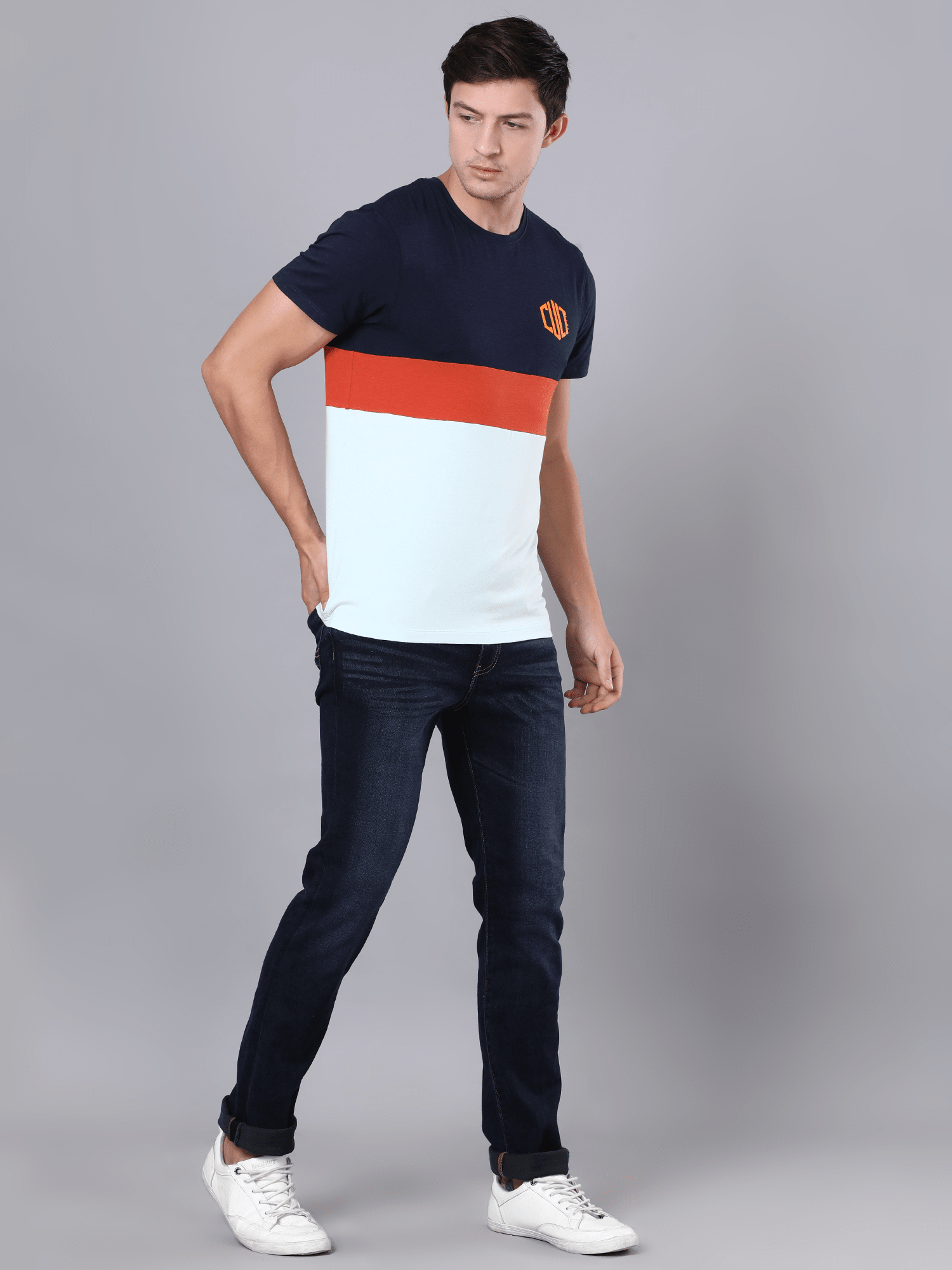 Bamboo Navy Casual Tee