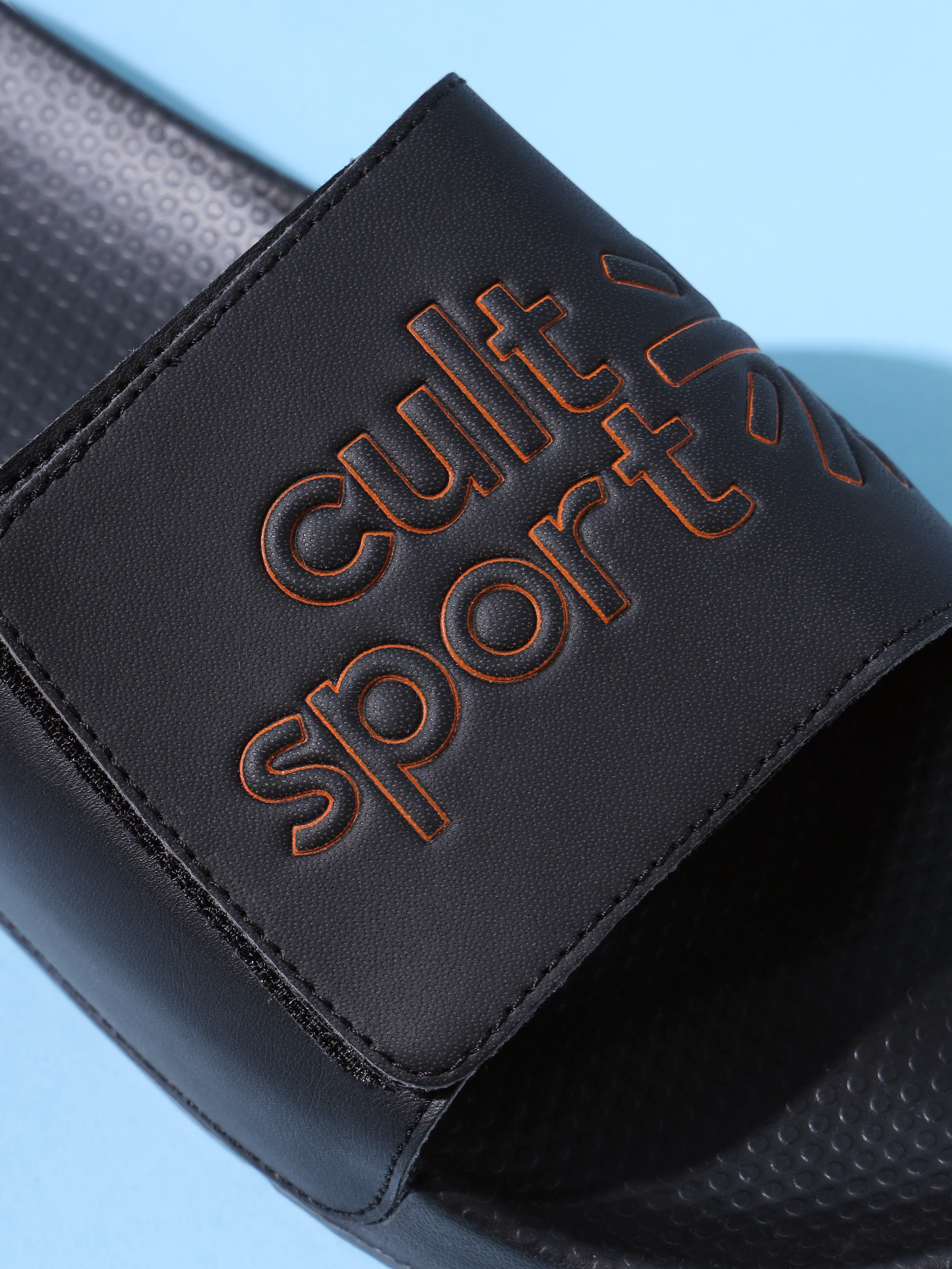 cult Glissade Black Men Slides