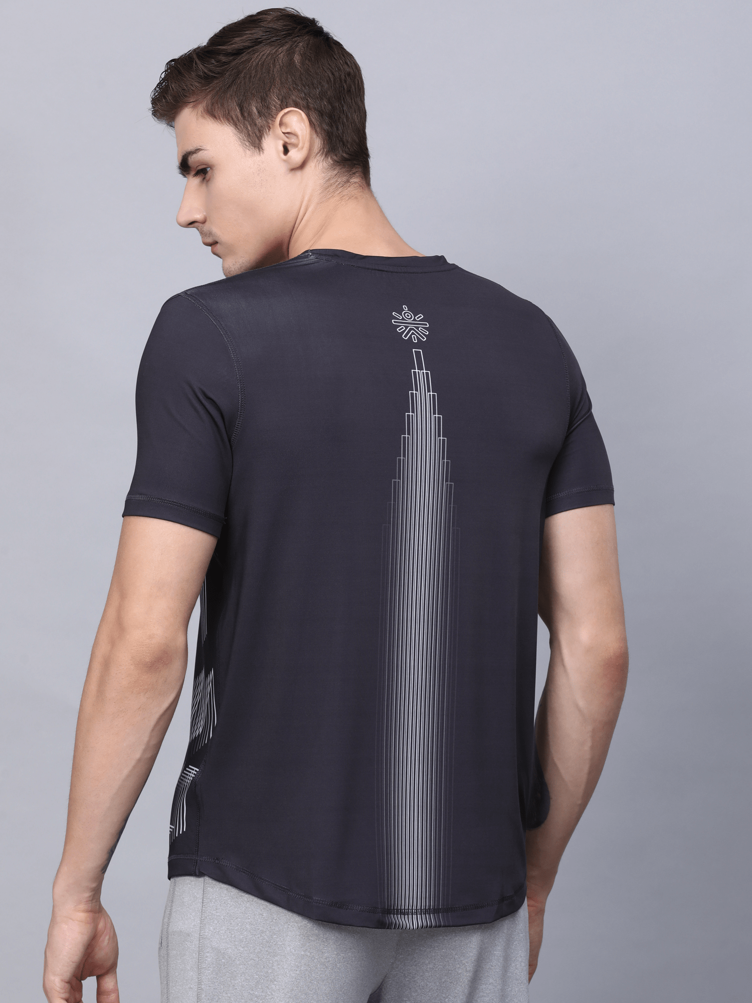 Men's Signature ‘I Am Cult’ Grey Running Tee