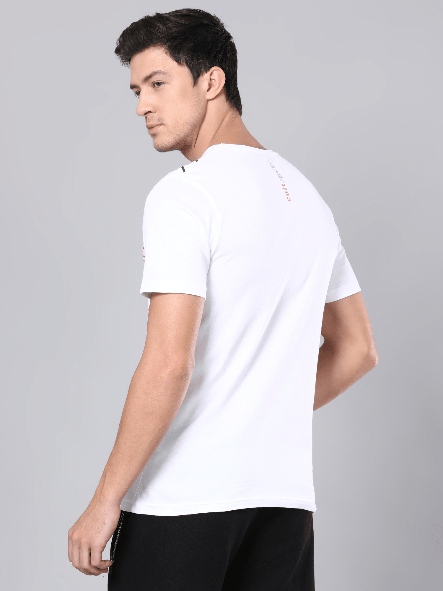 Everydays Dart White Cotton Tee