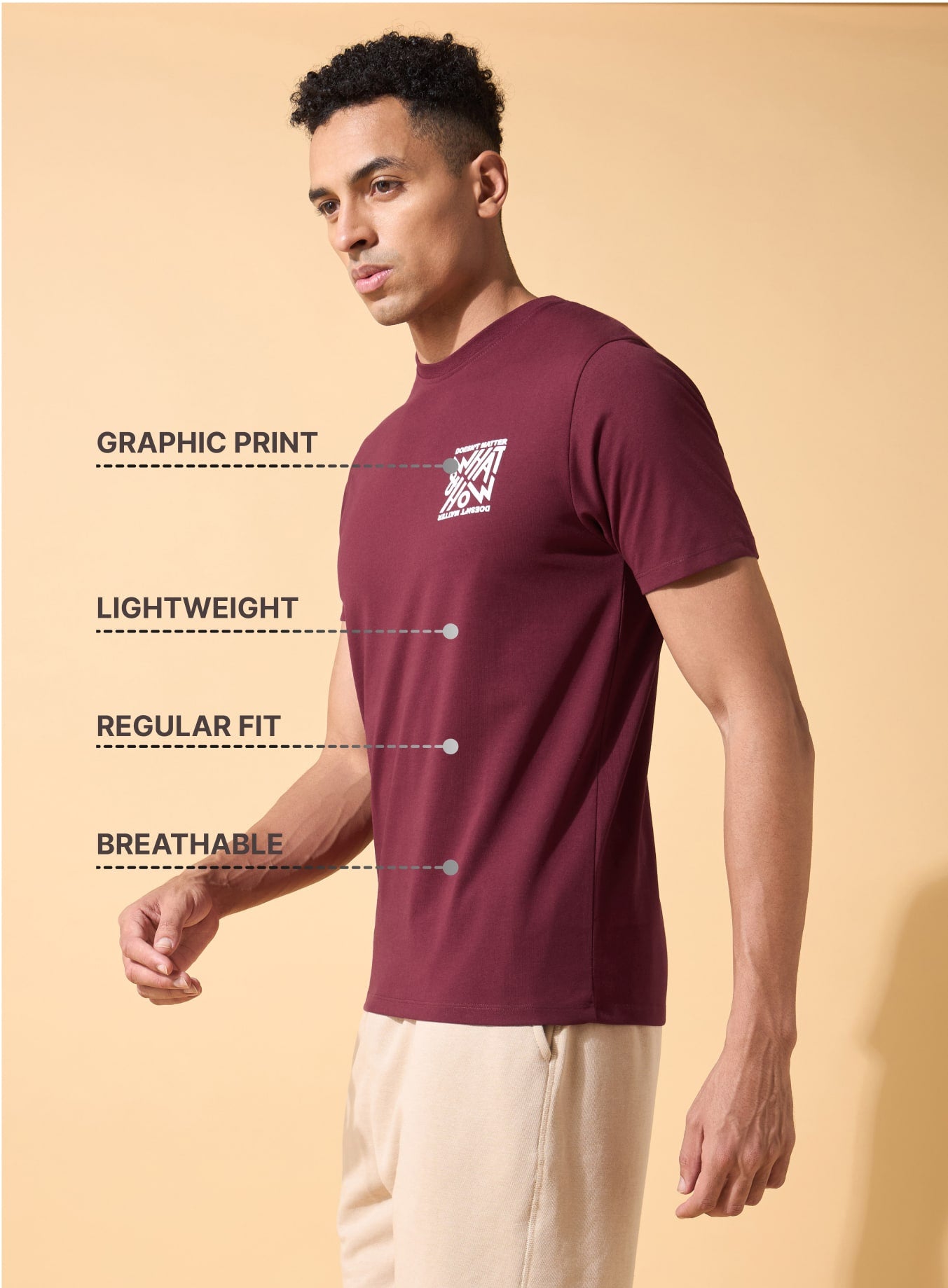 Lifestyle Graphic Print T-shirt